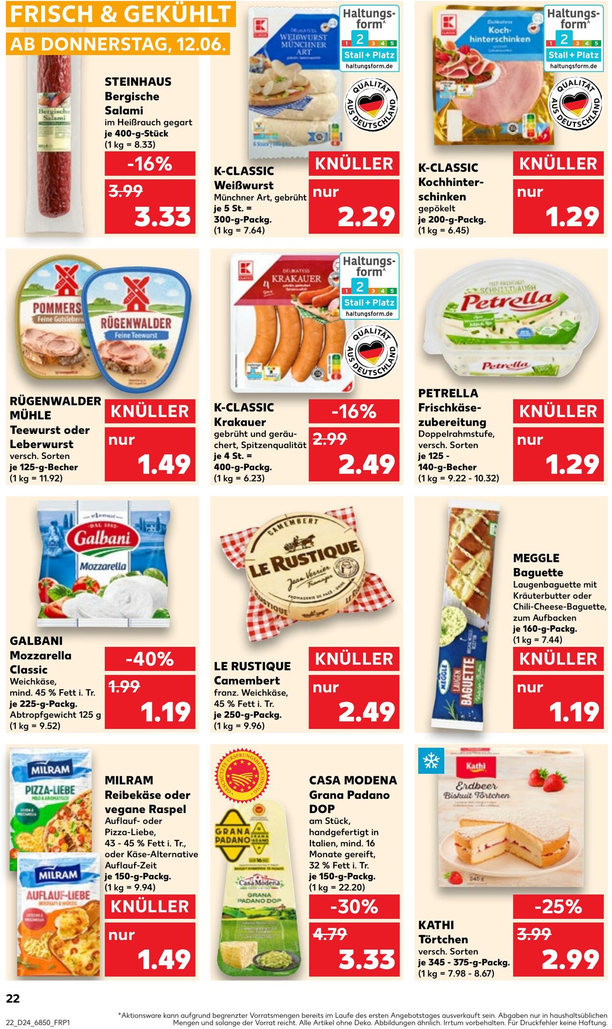 Prospekt Kaufland 12.06.2025 - 18.06.2025