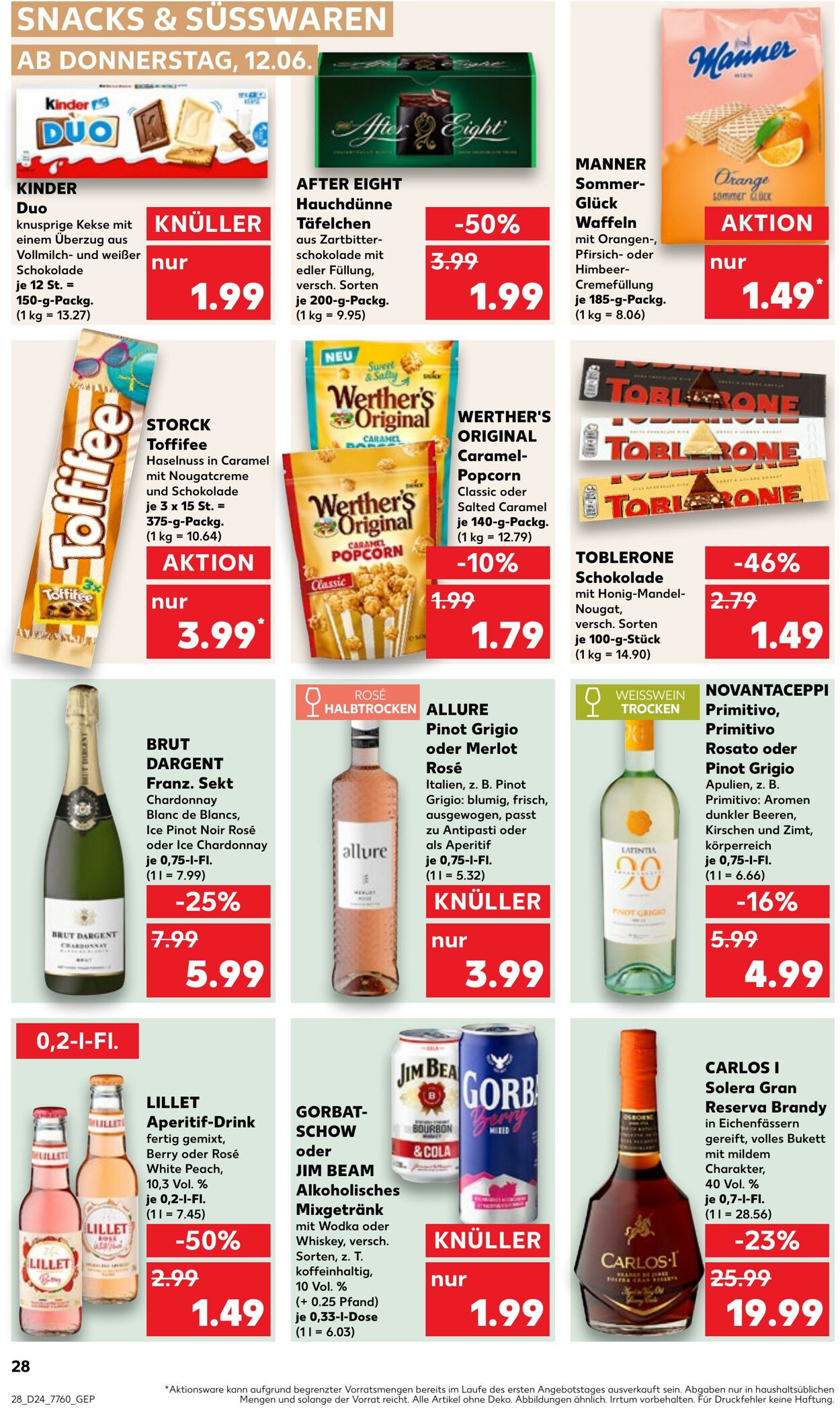 Prospekt Kaufland 12.06.2025 - 18.06.2025