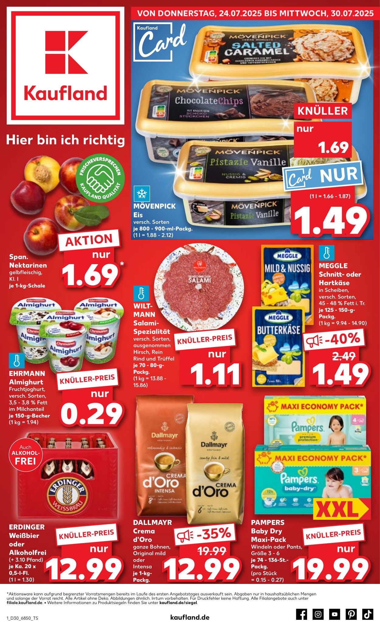 Prospekt Kaufland 24.07.2025 - 30.07.2025