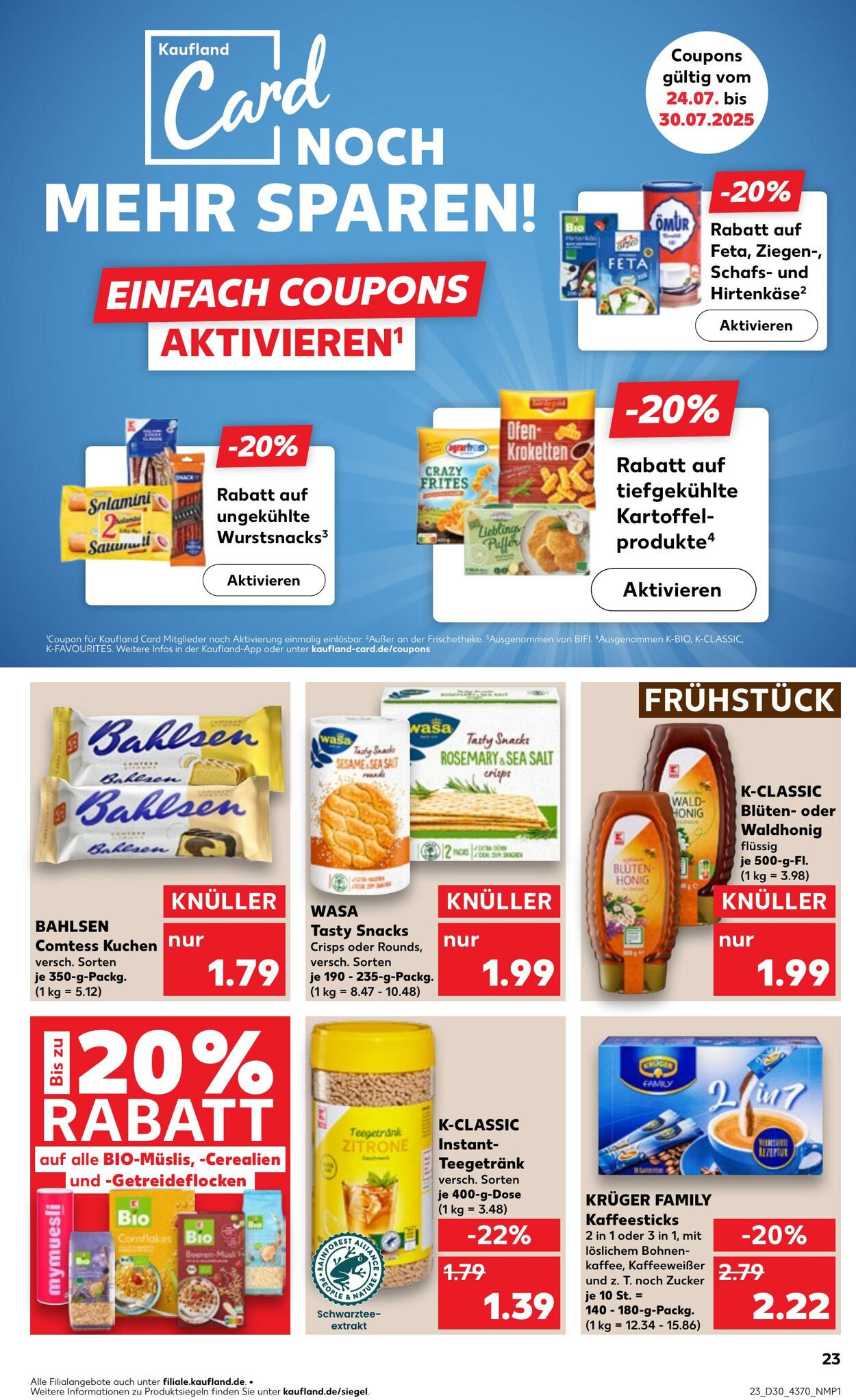 Prospekt Kaufland 24.07.2025 - 30.07.2025