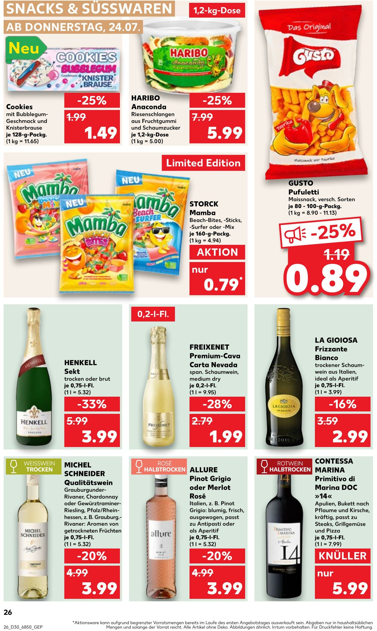 Prospekt Kaufland 24.07.2025 - 30.07.2025