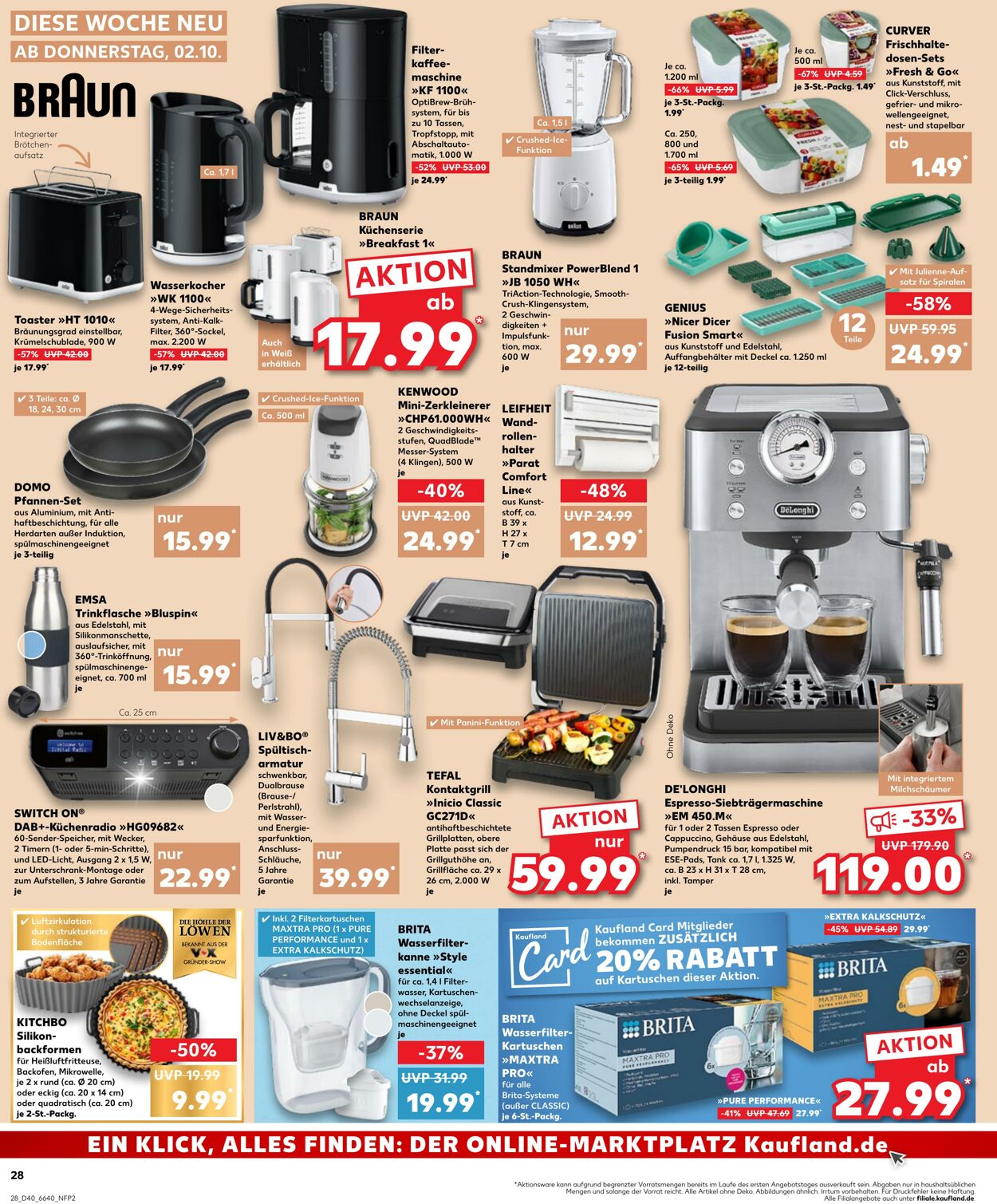 Prospekt Kaufland 05.10.2025 - 08.10.2025