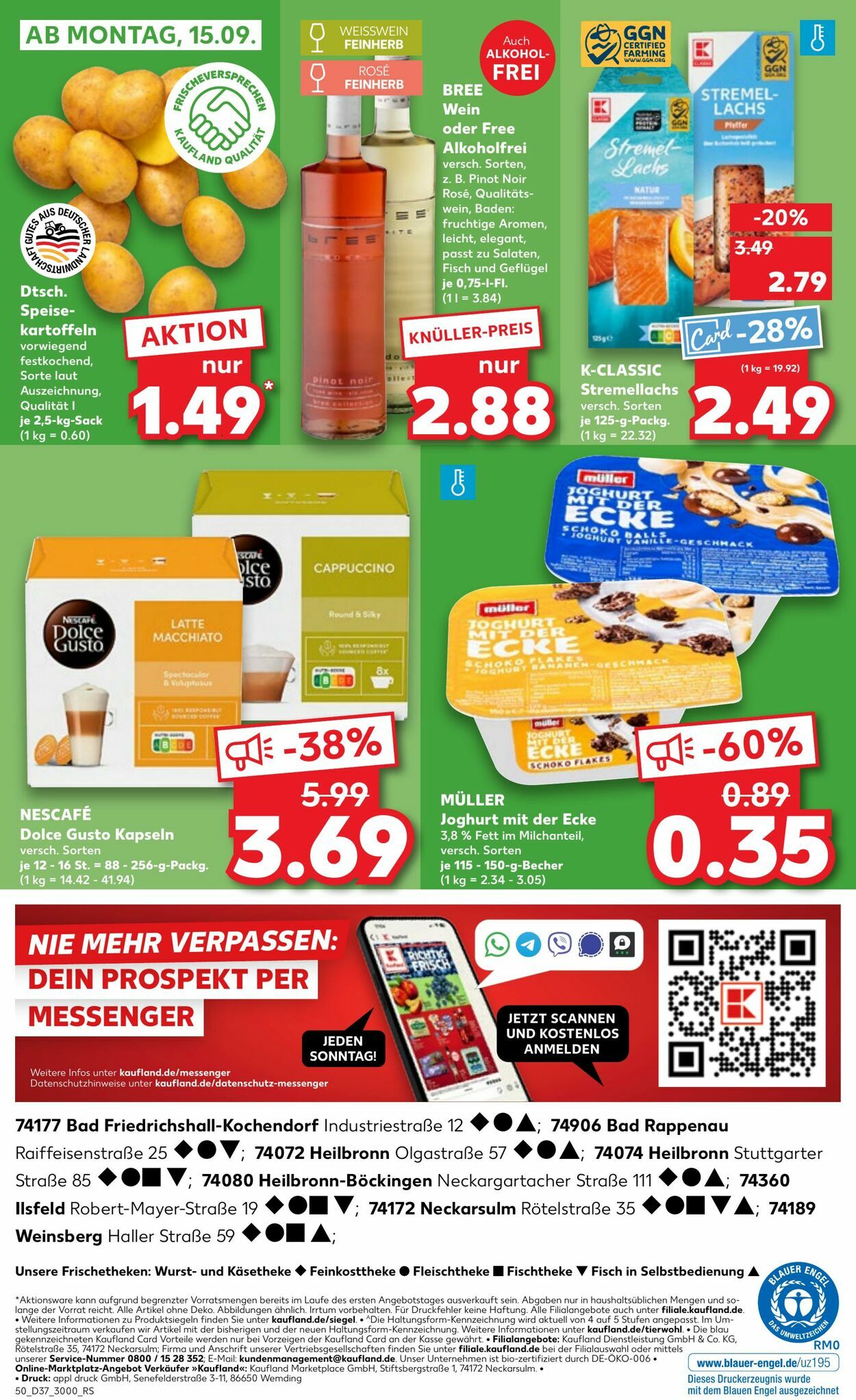 Prospekt Kaufland 11.09.2025 - 17.09.2025