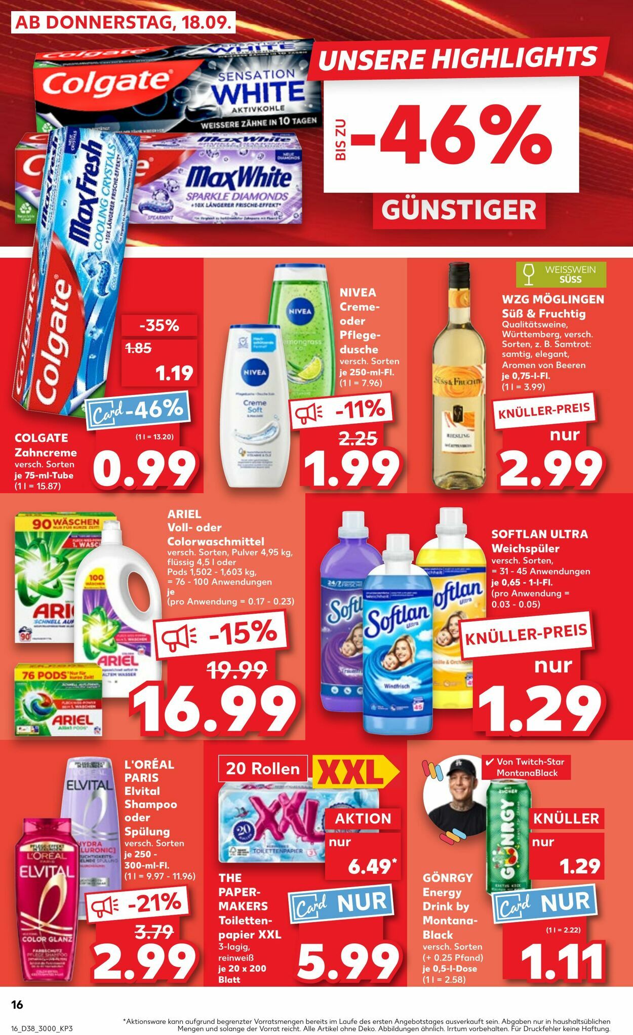 Prospekt Kaufland 21.09.2025 - 24.09.2025