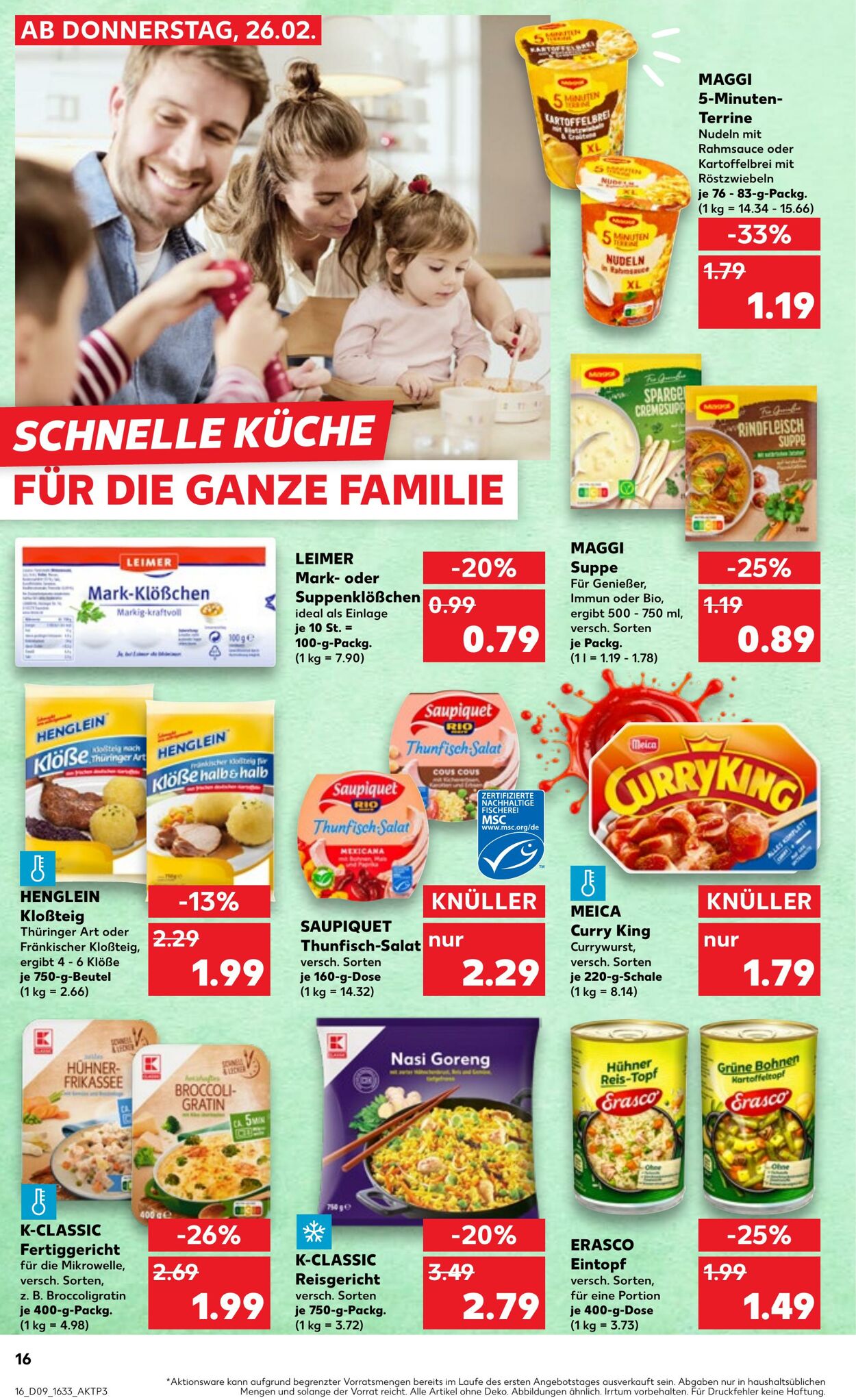 Prospekt Kaufland 26.02.2026 - 04.03.2026