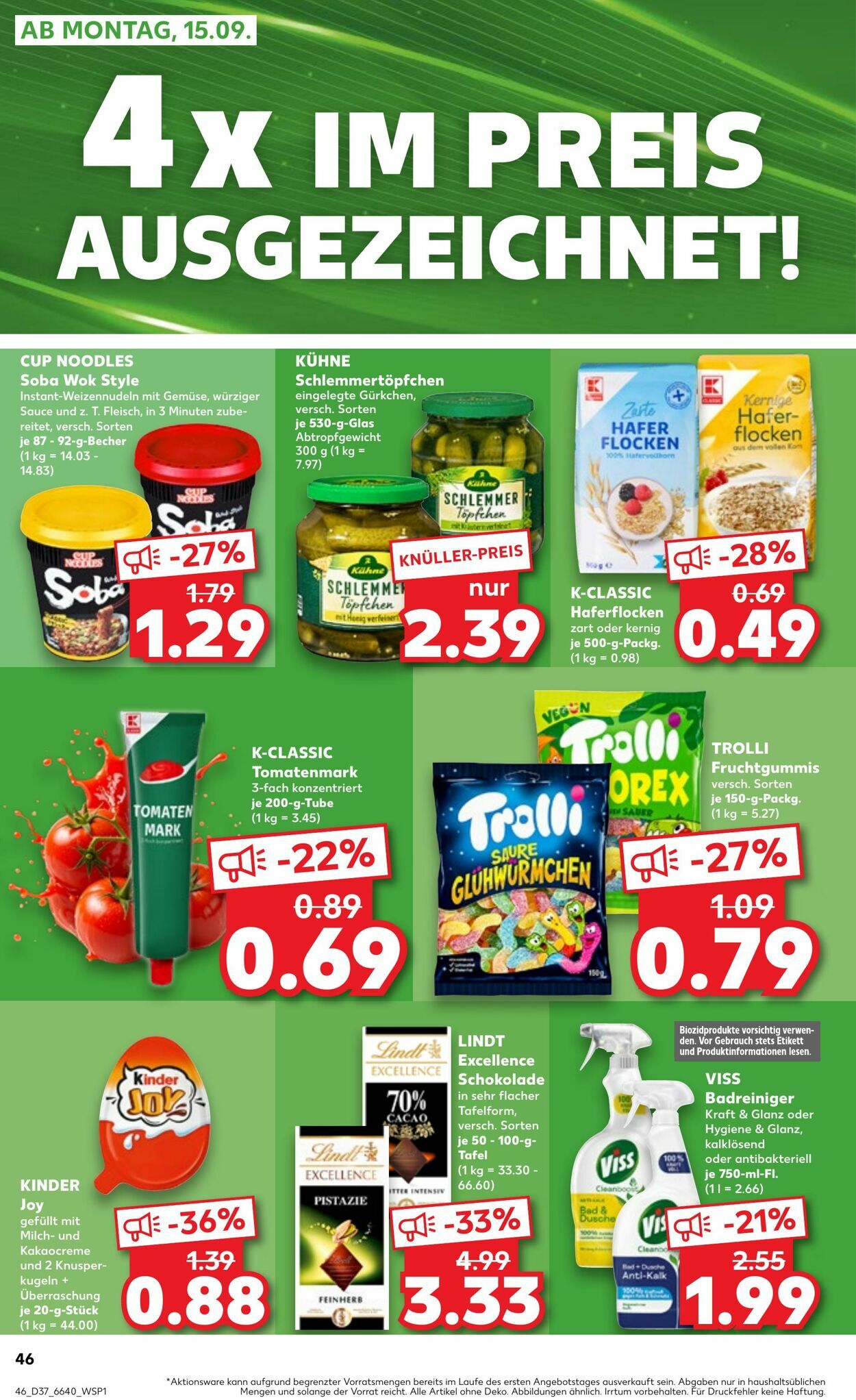 Prospekt Kaufland 11.09.2025 - 17.09.2025