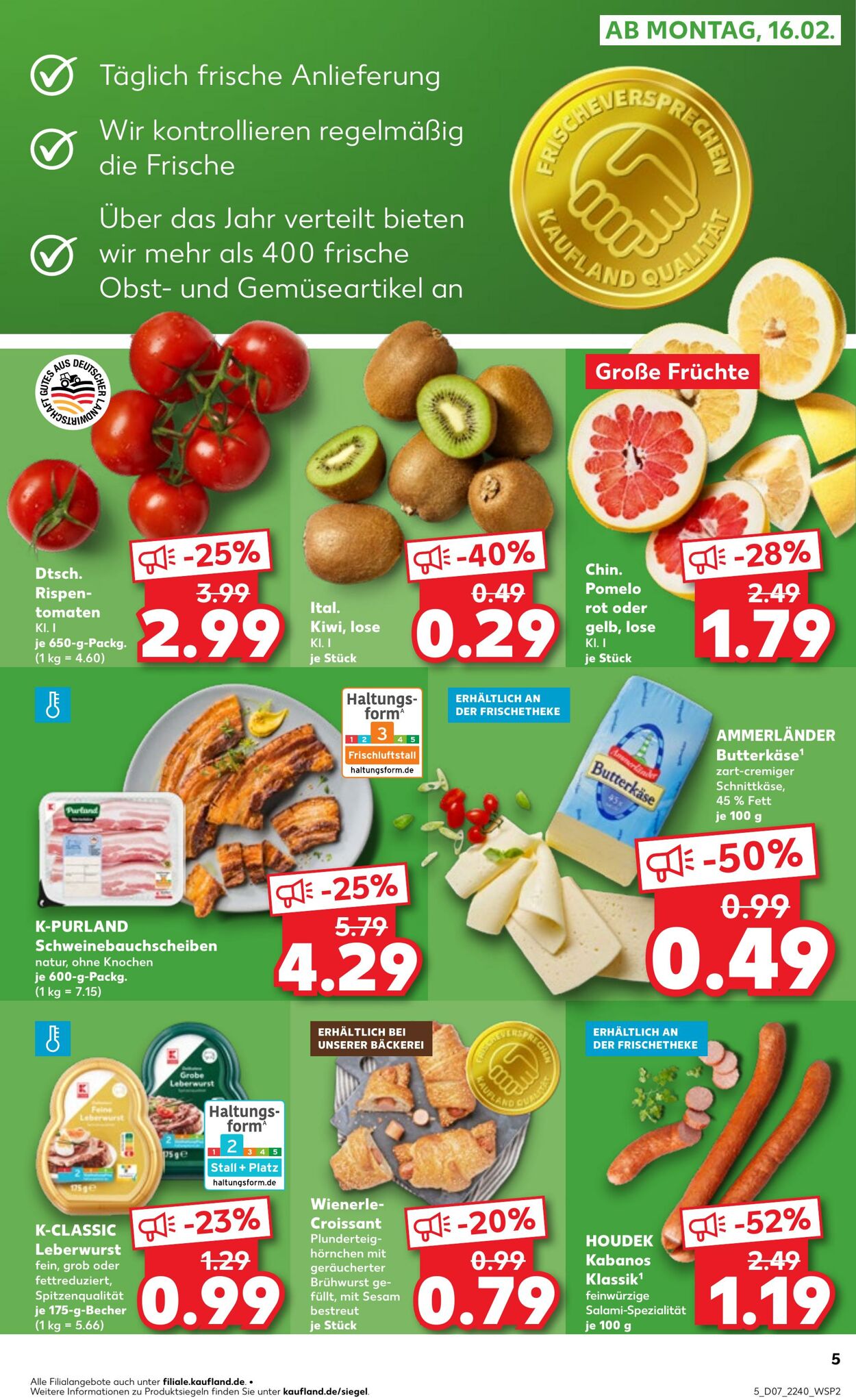 Prospekt Kaufland 15.02.2026 - 18.02.2026