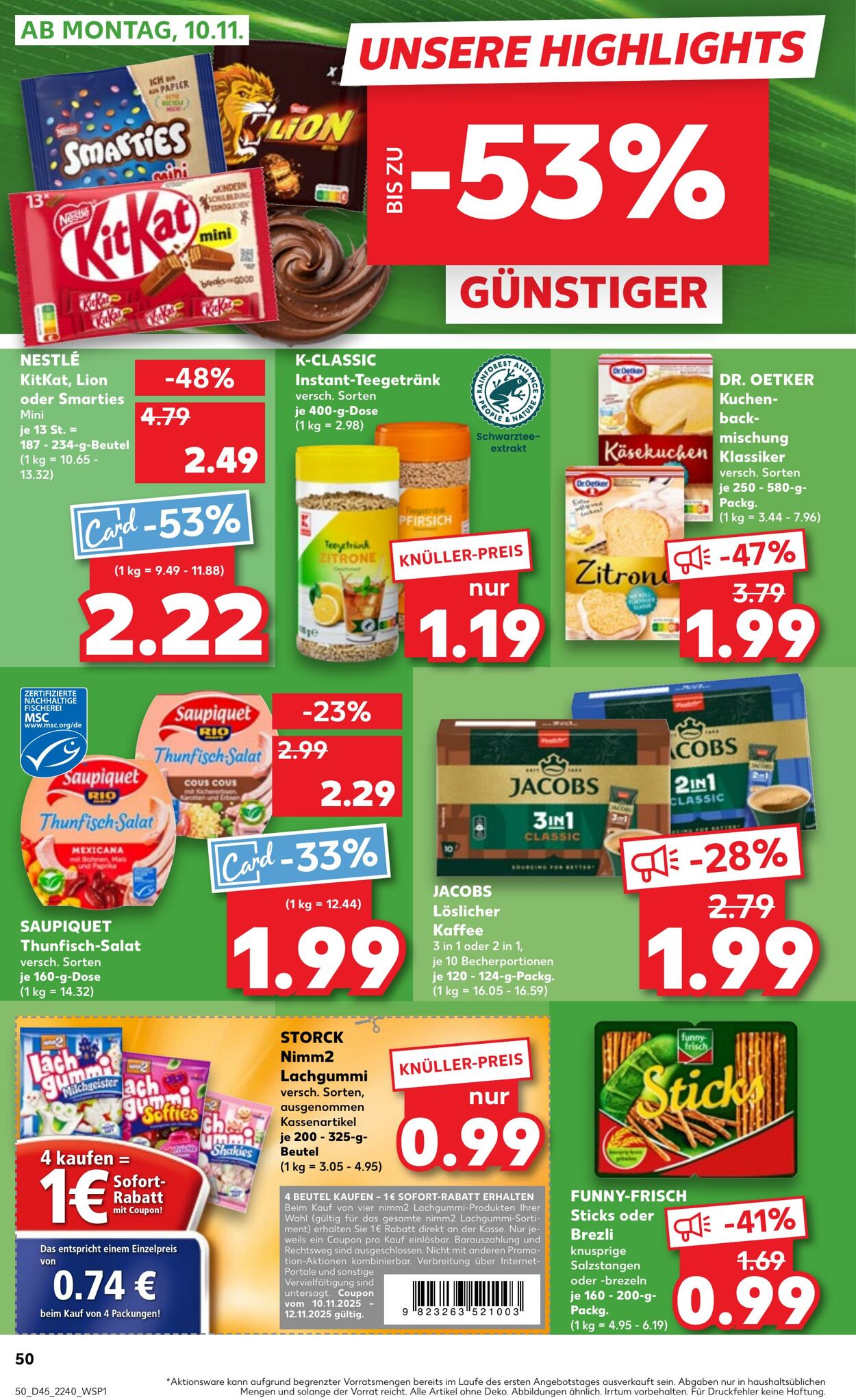 Prospekt Kaufland 06.11.2025 - 12.11.2025