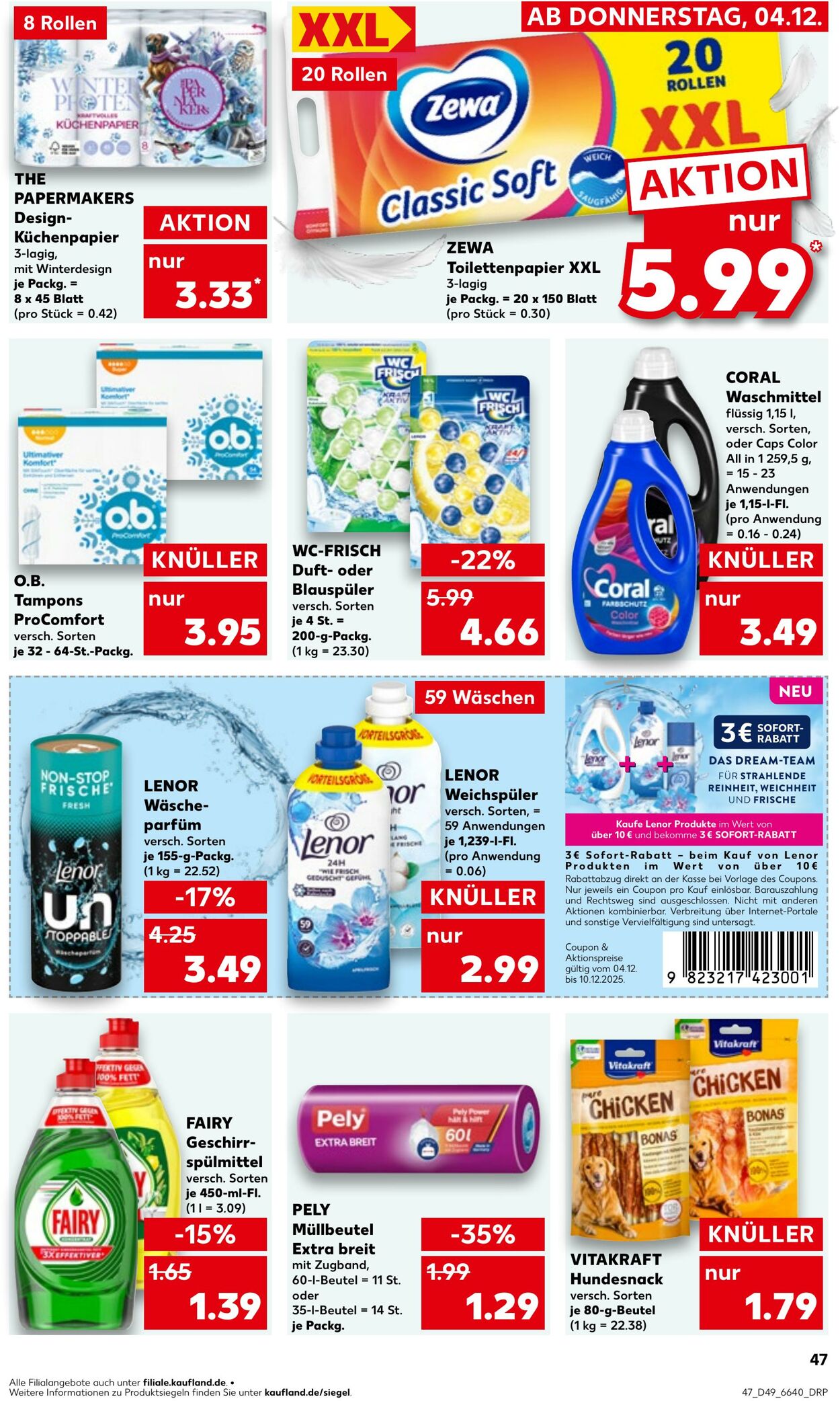 Prospekt Kaufland 07.12.2025 - 10.12.2025