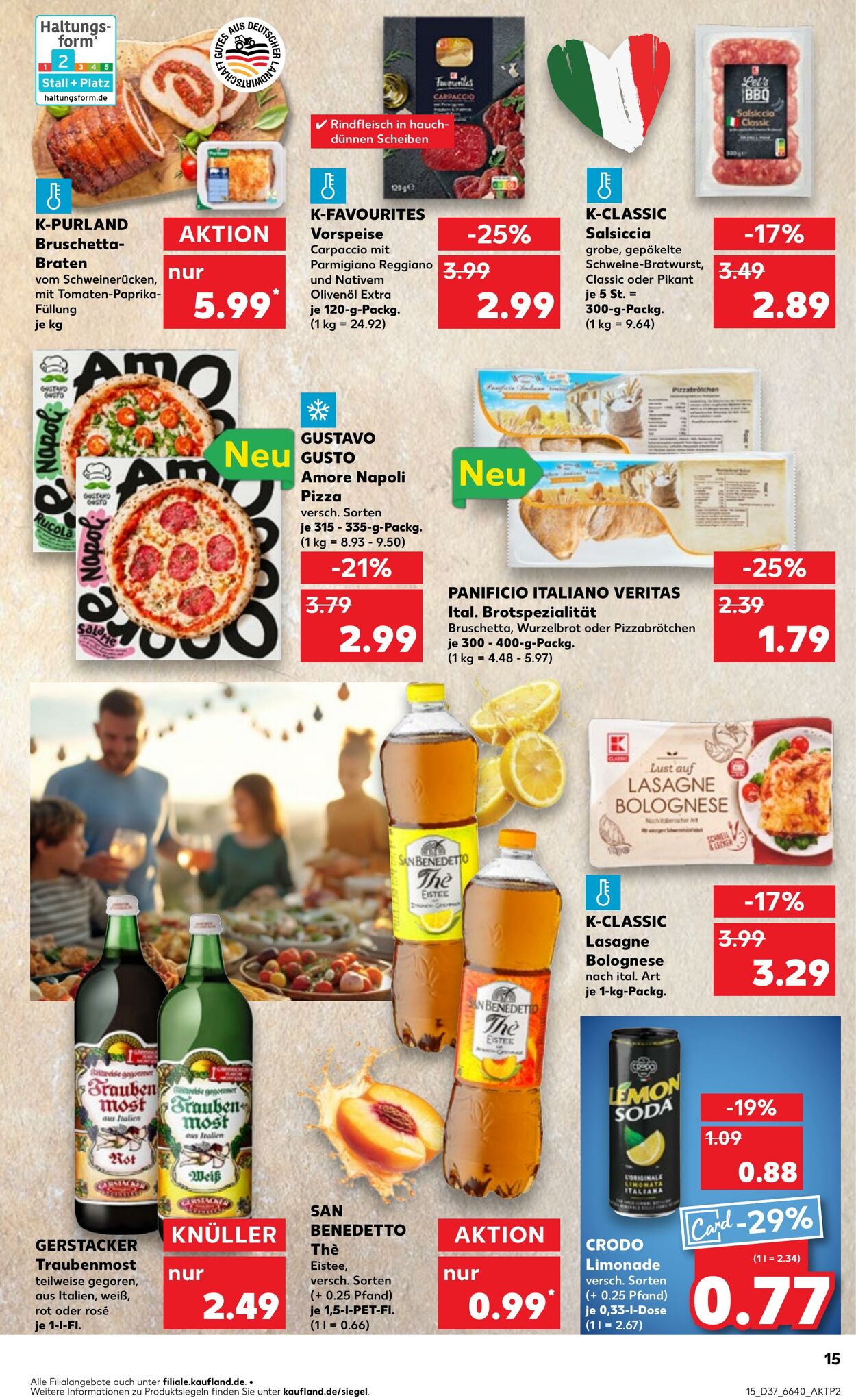 Prospekt Kaufland 11.09.2025 - 17.09.2025
