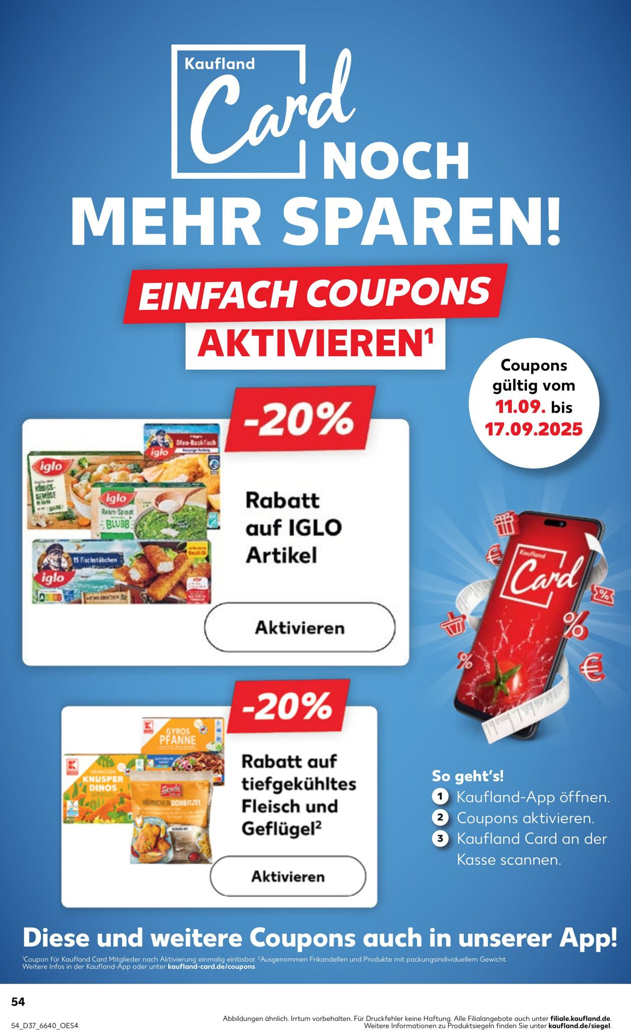Prospekt Kaufland 11.09.2025 - 17.09.2025
