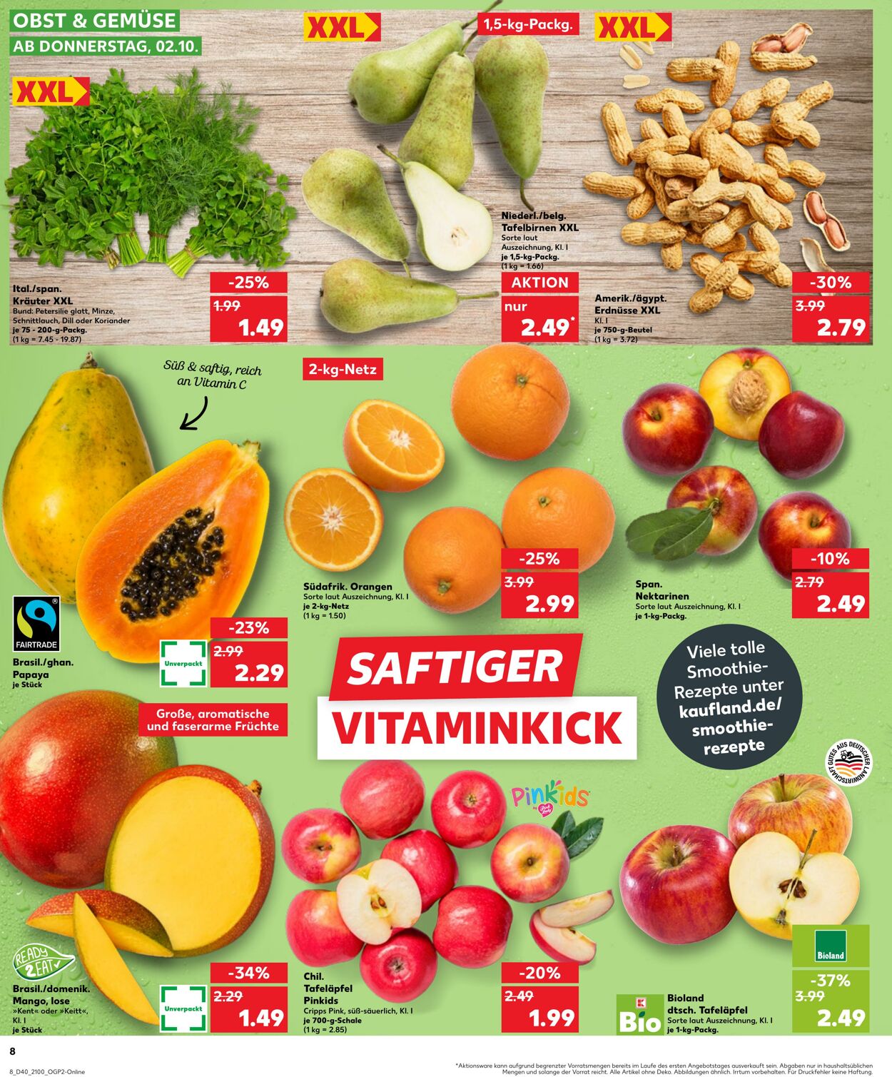 Prospekt Kaufland 05.10.2025 - 08.10.2025