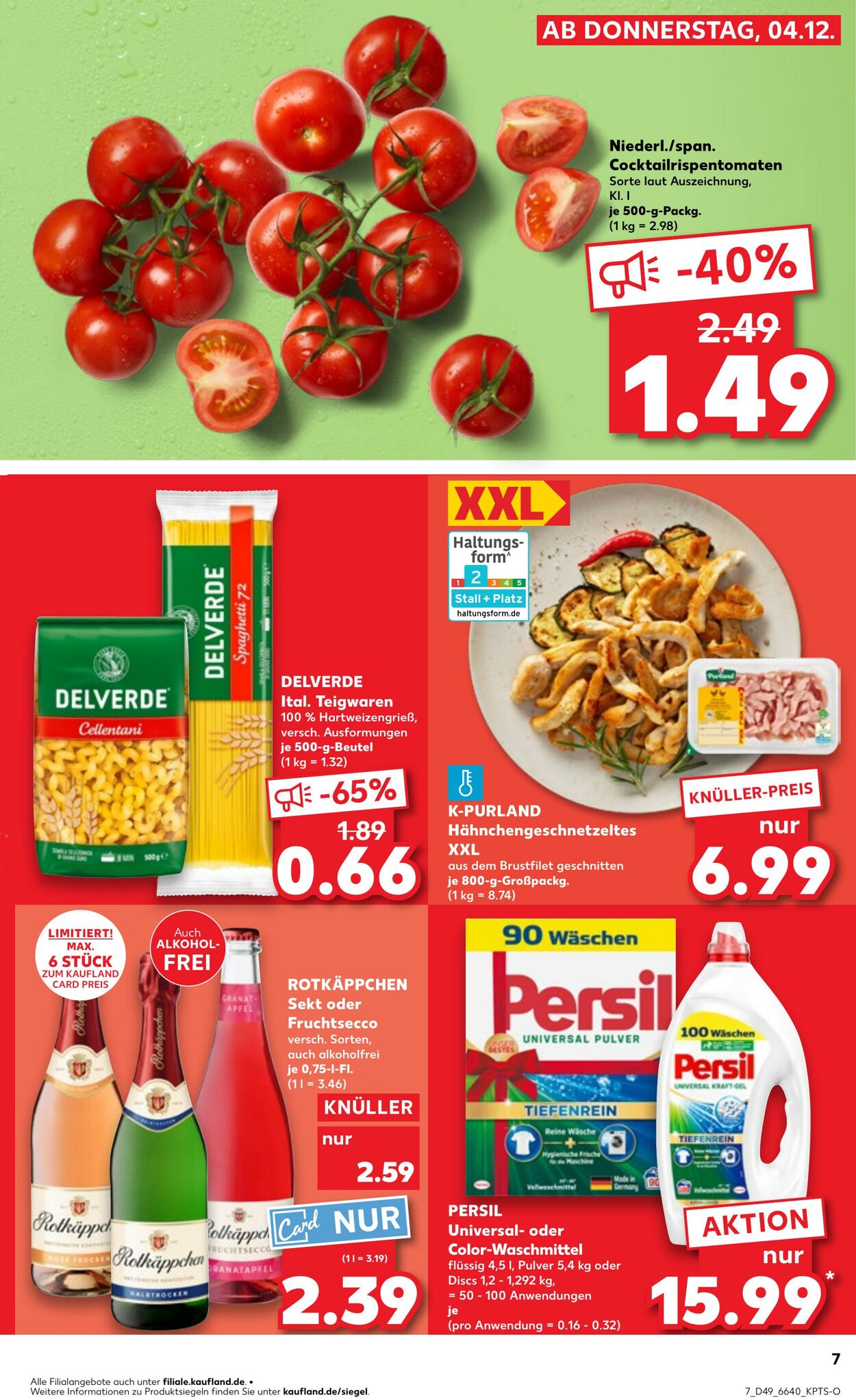 Prospekt Kaufland 07.12.2025 - 10.12.2025