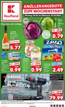 Prospekt Kaufland 19.10.2025 - 22.10.2025