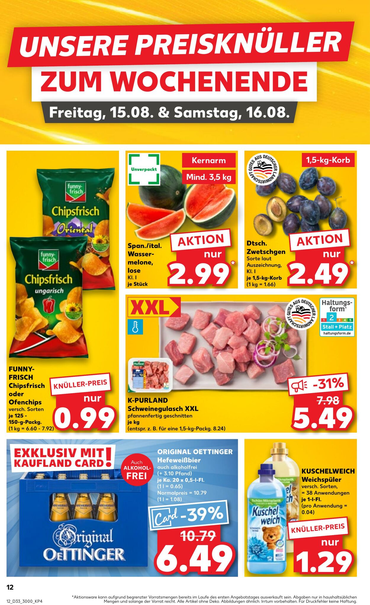 Prospekt Kaufland 14.08.2025 - 20.08.2025