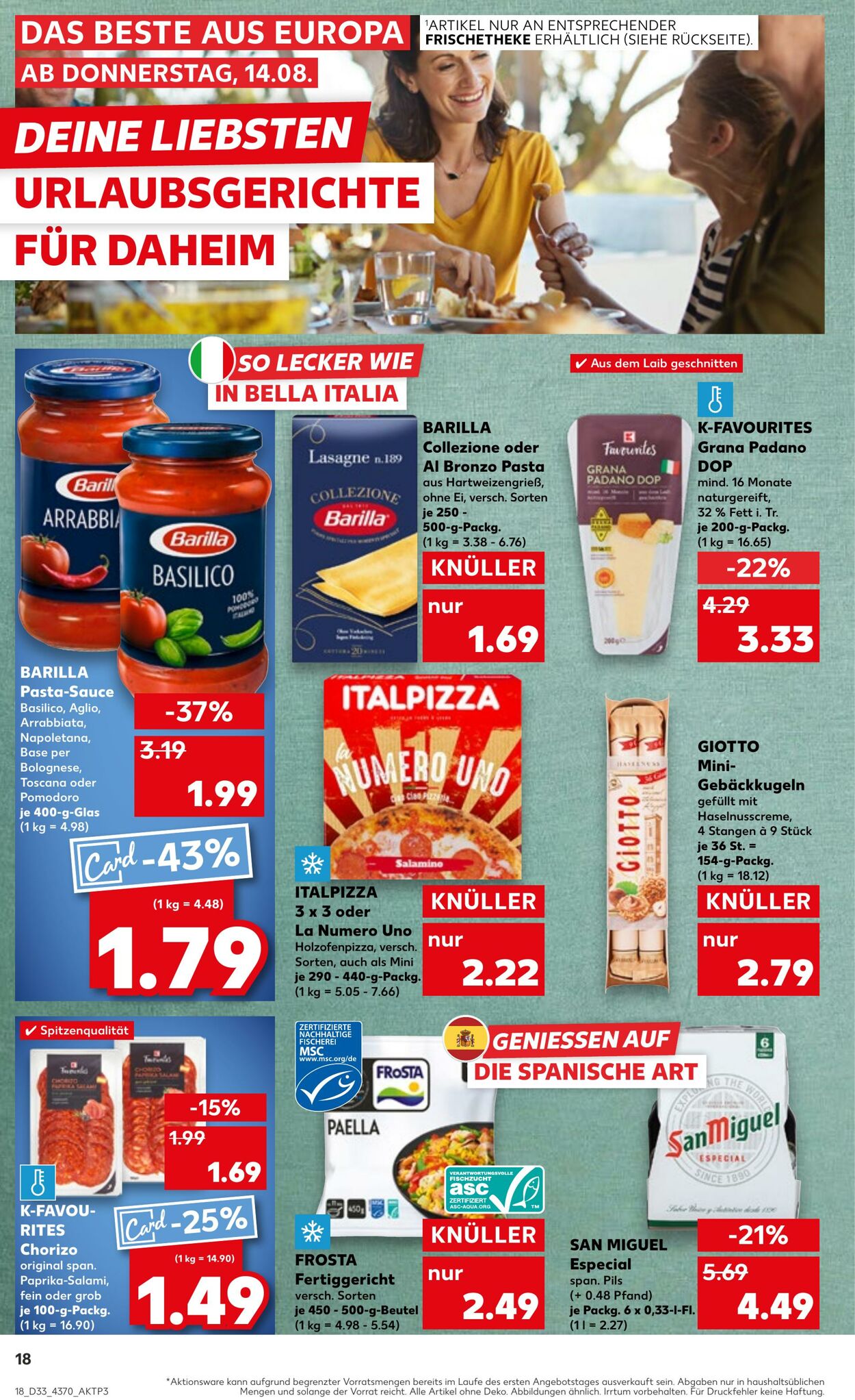 Prospekt Kaufland 14.08.2025 - 20.08.2025