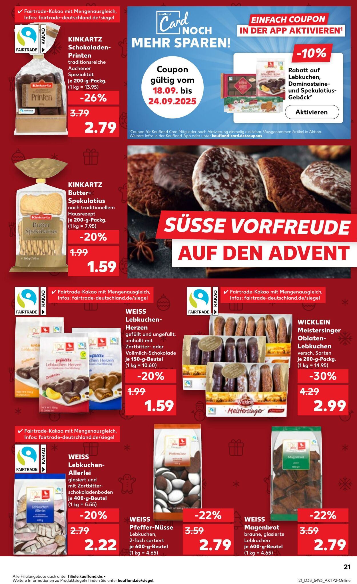 Prospekt Kaufland 21.09.2025 - 24.09.2025