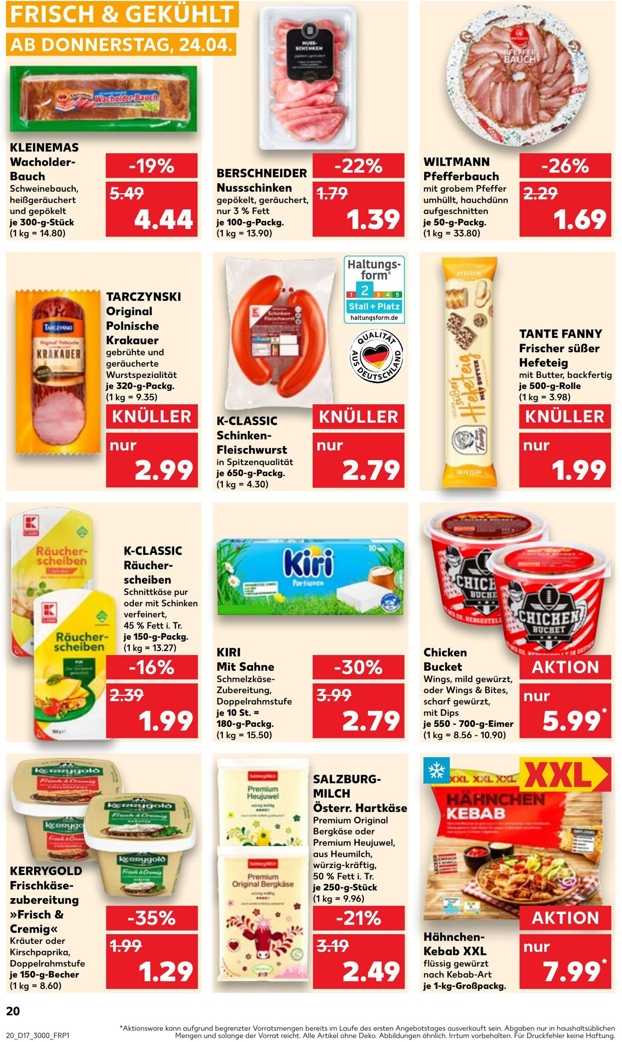 Prospekt Kaufland 24.04.2025 - 30.04.2025