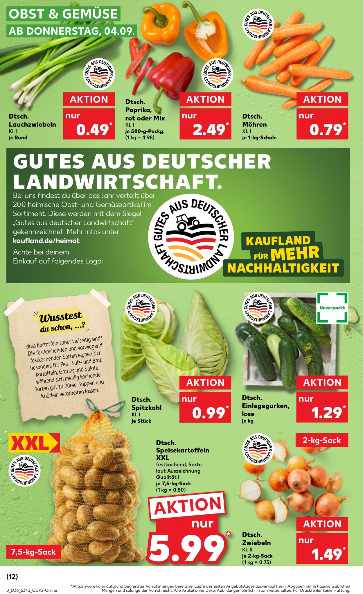 Prospekt Kaufland 07.09.2025 - 10.09.2025