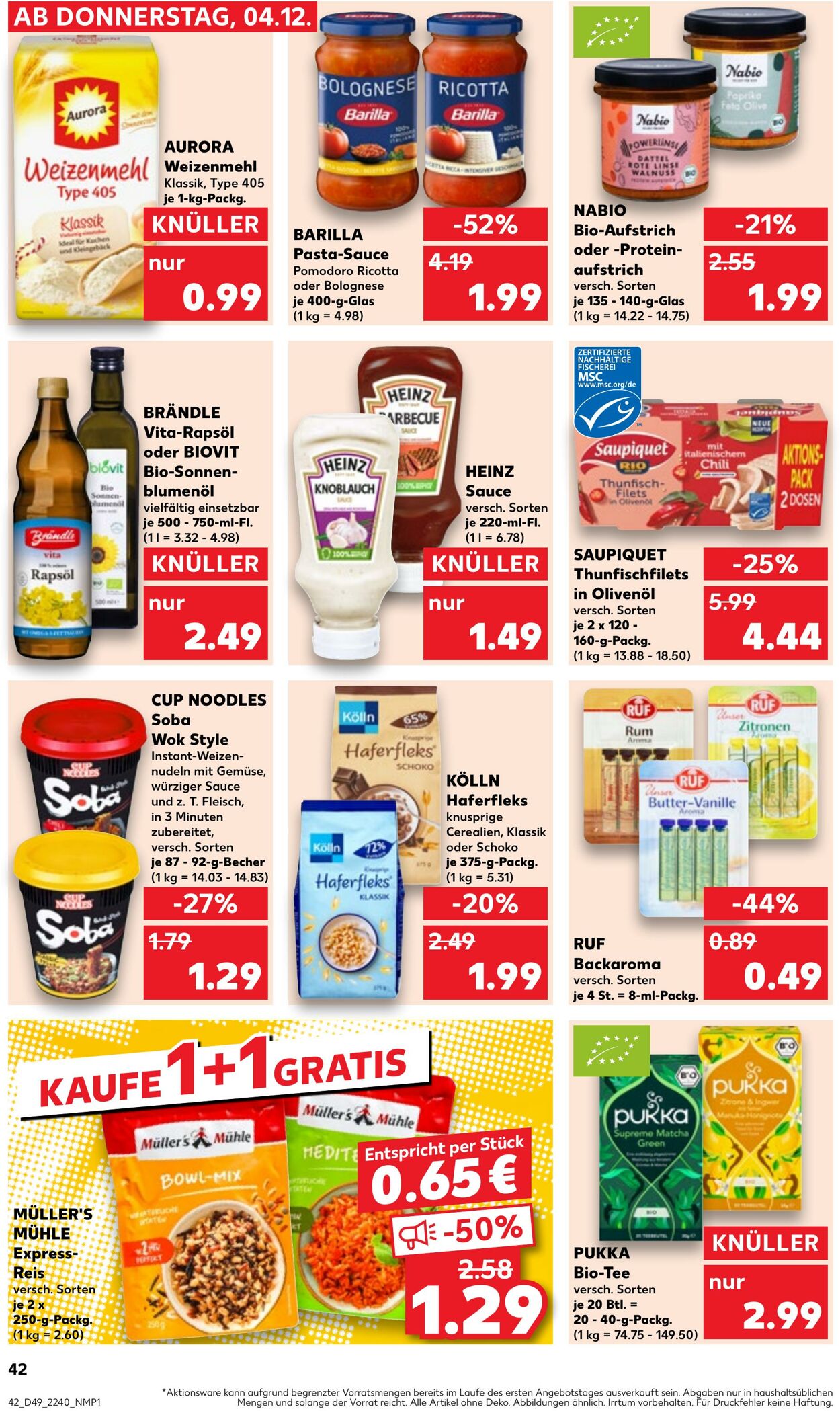 Prospekt Kaufland 07.12.2025 - 10.12.2025