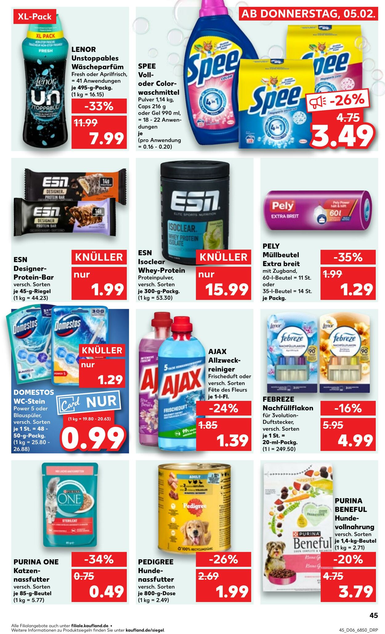 Prospekt Kaufland 08.02.2026 - 11.02.2026