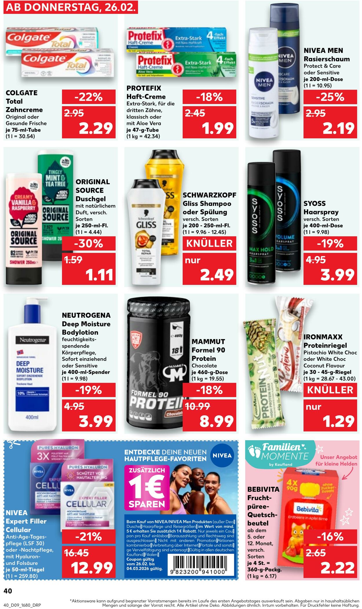Prospekt Kaufland 26.02.2026 - 04.03.2026
