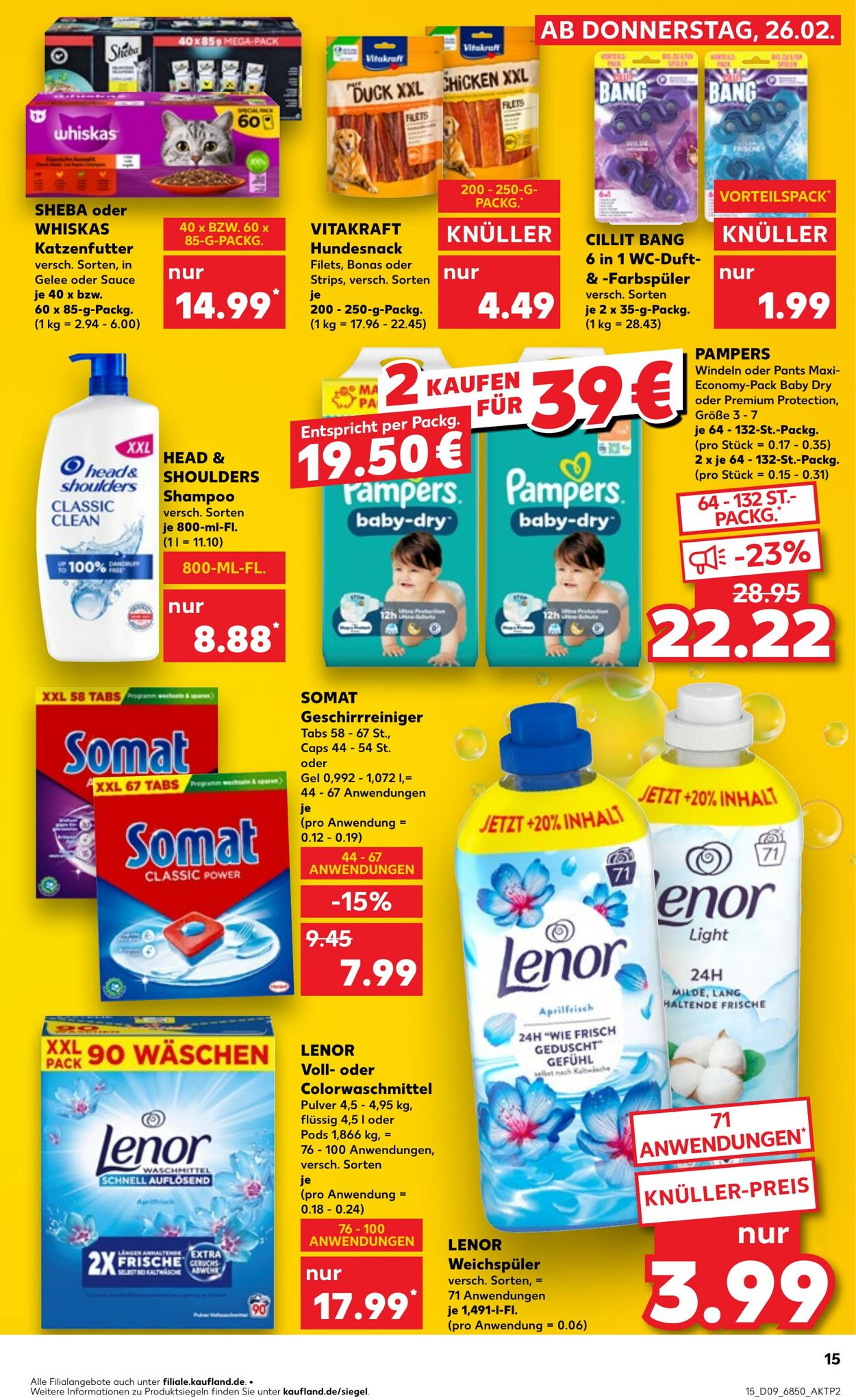 Prospekt Kaufland 26.02.2026 - 04.03.2026