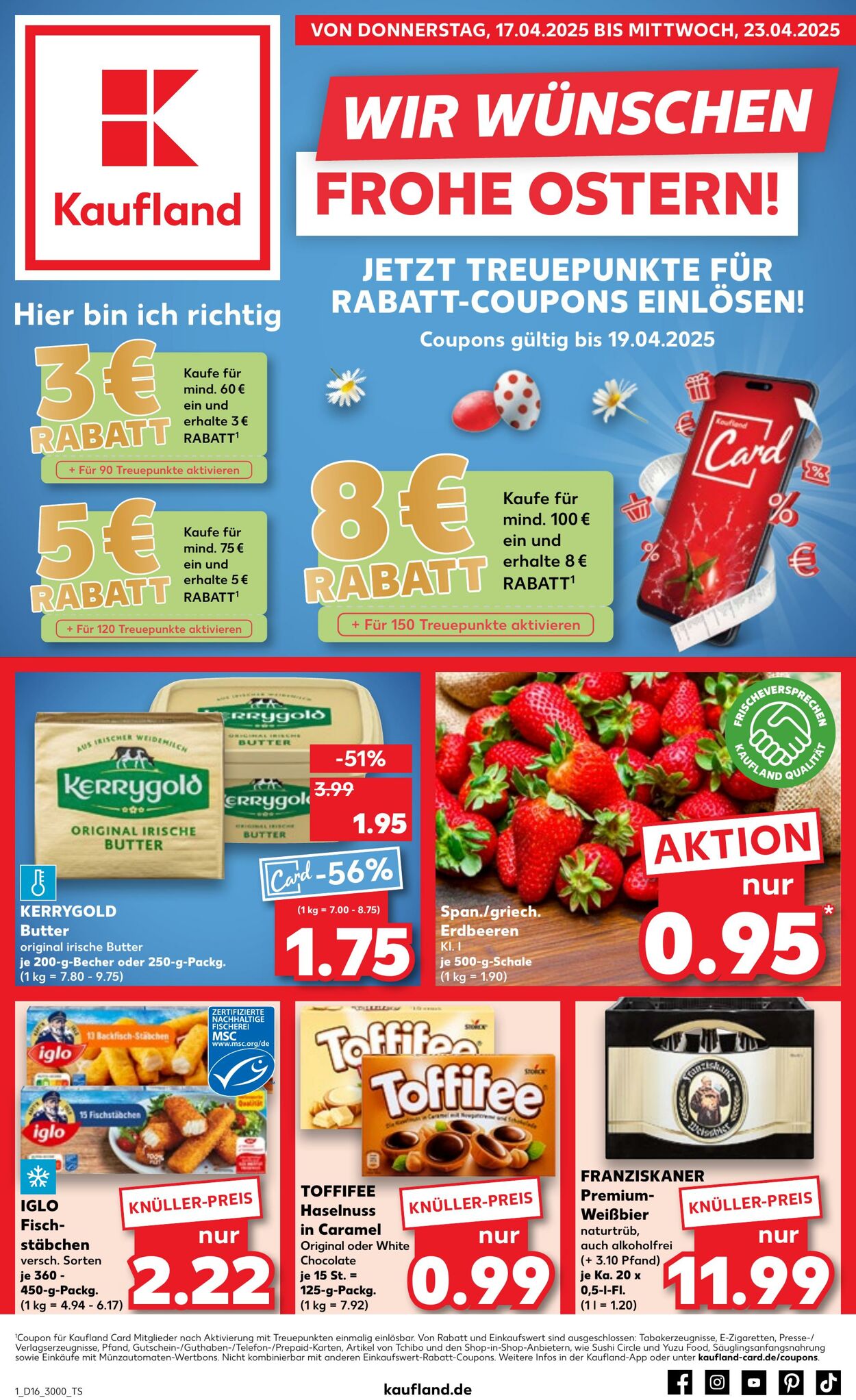 Prospekt Kaufland 17.04.2025 - 23.04.2025
