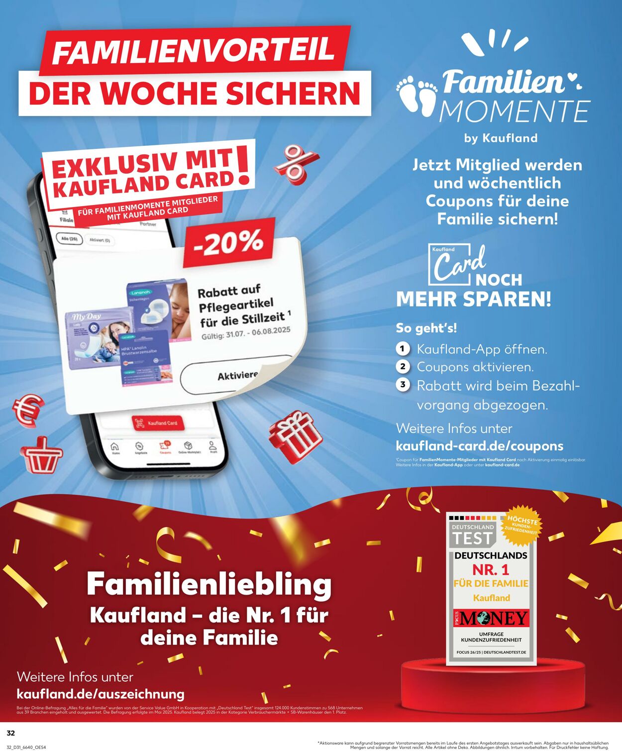Prospekt Kaufland 31.07.2025 - 06.08.2025