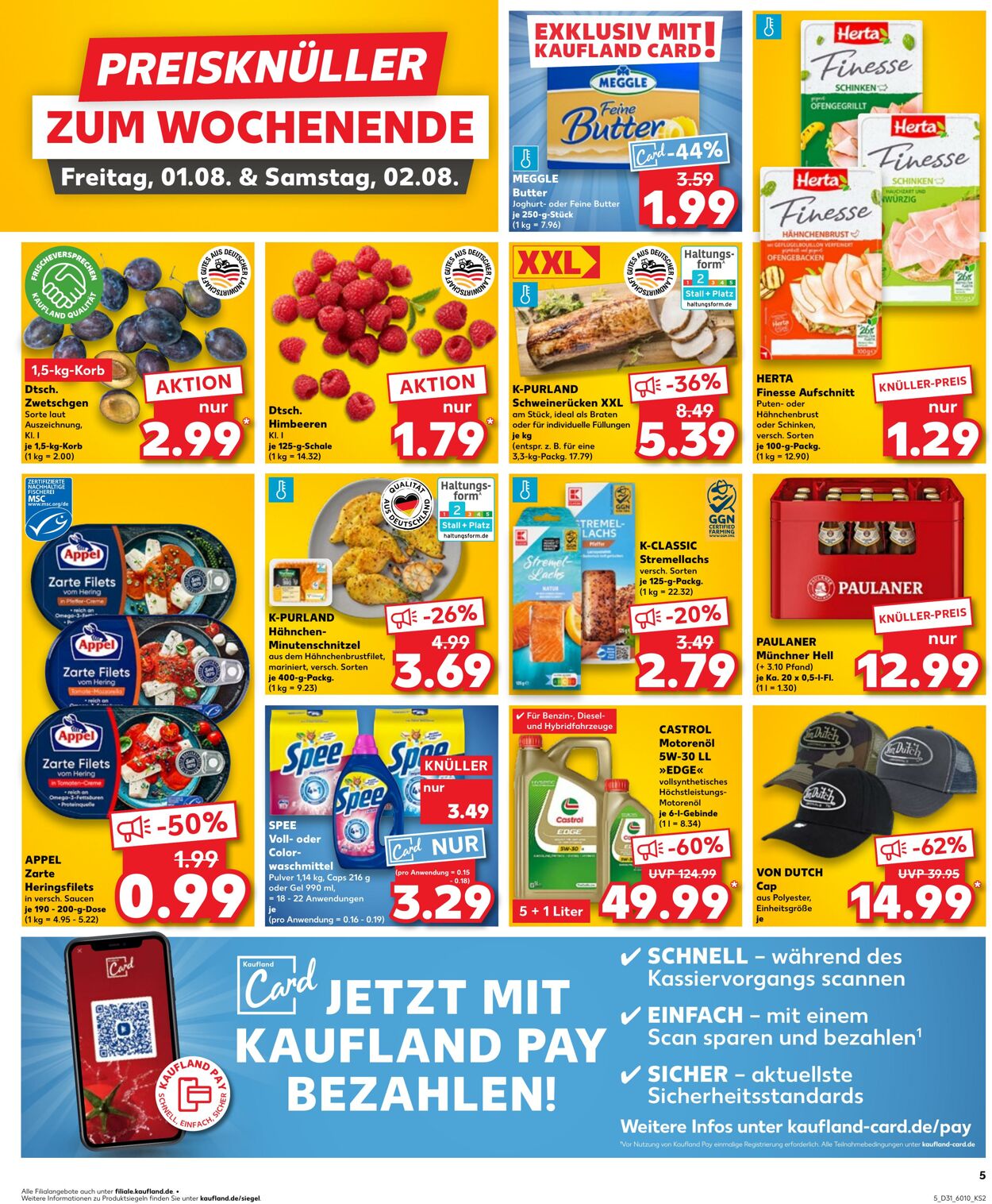 Prospekt Kaufland 31.07.2025 - 06.08.2025