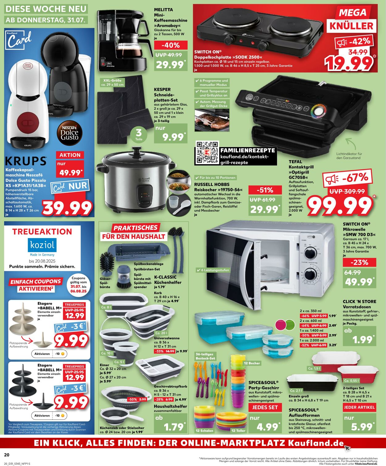 Prospekt Kaufland 31.07.2025 - 06.08.2025