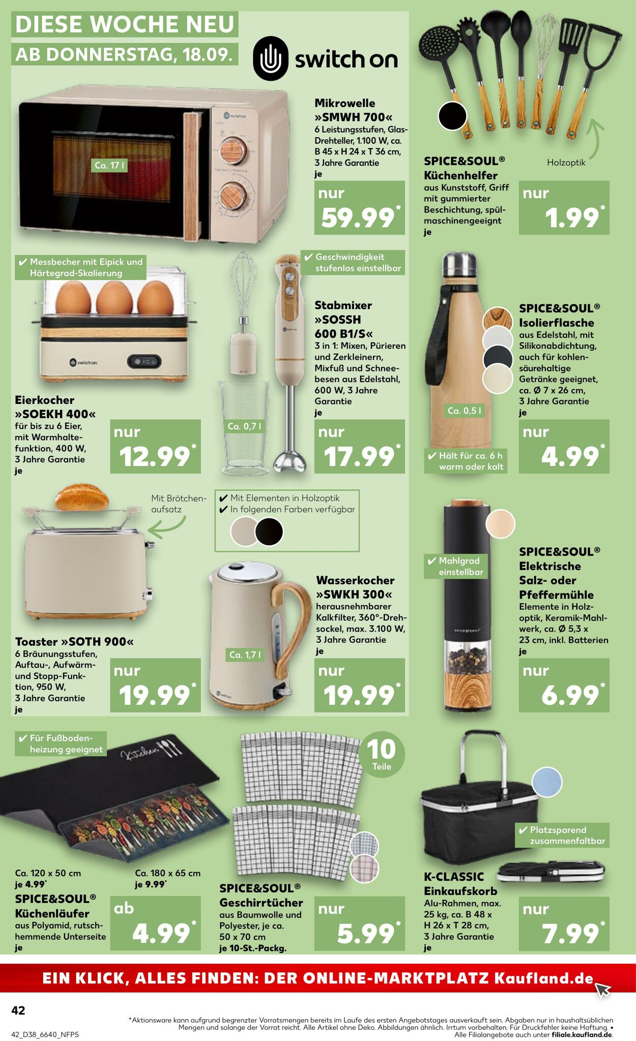 Prospekt Kaufland 21.09.2025 - 24.09.2025