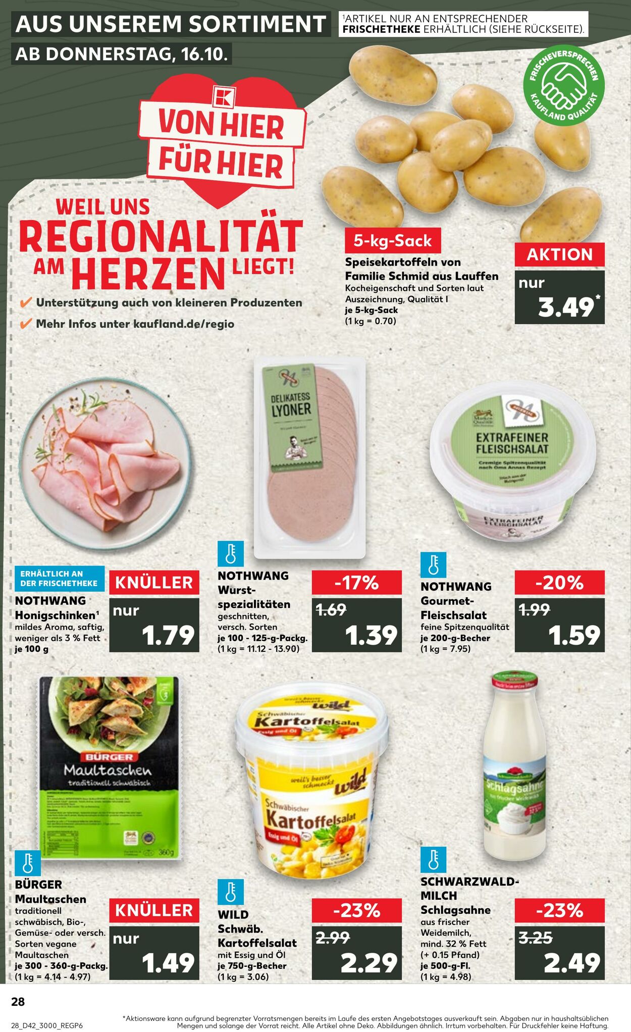 Prospekt Kaufland 16.10.2025 - 22.10.2025