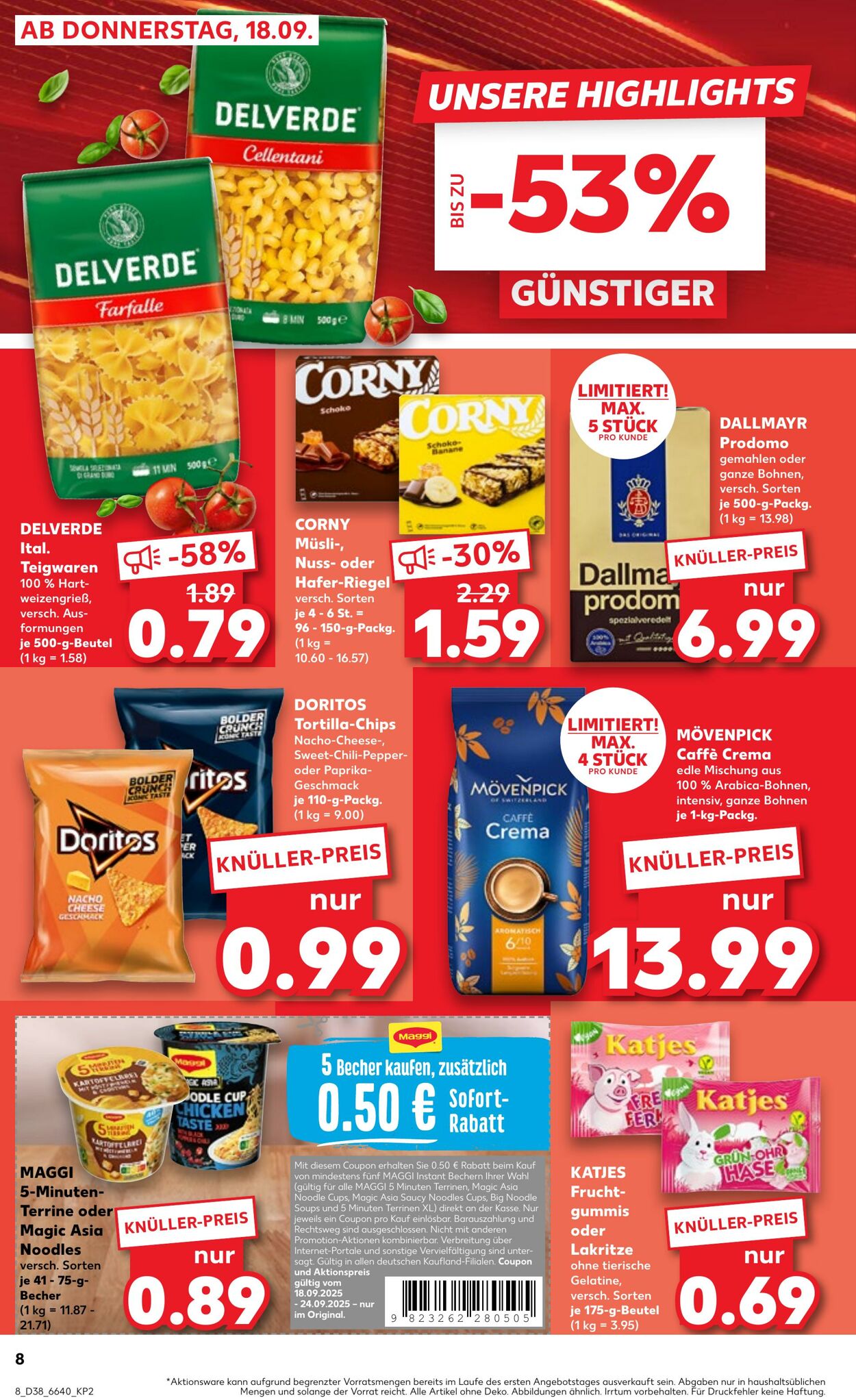 Prospekt Kaufland 18.09.2025 - 24.09.2025