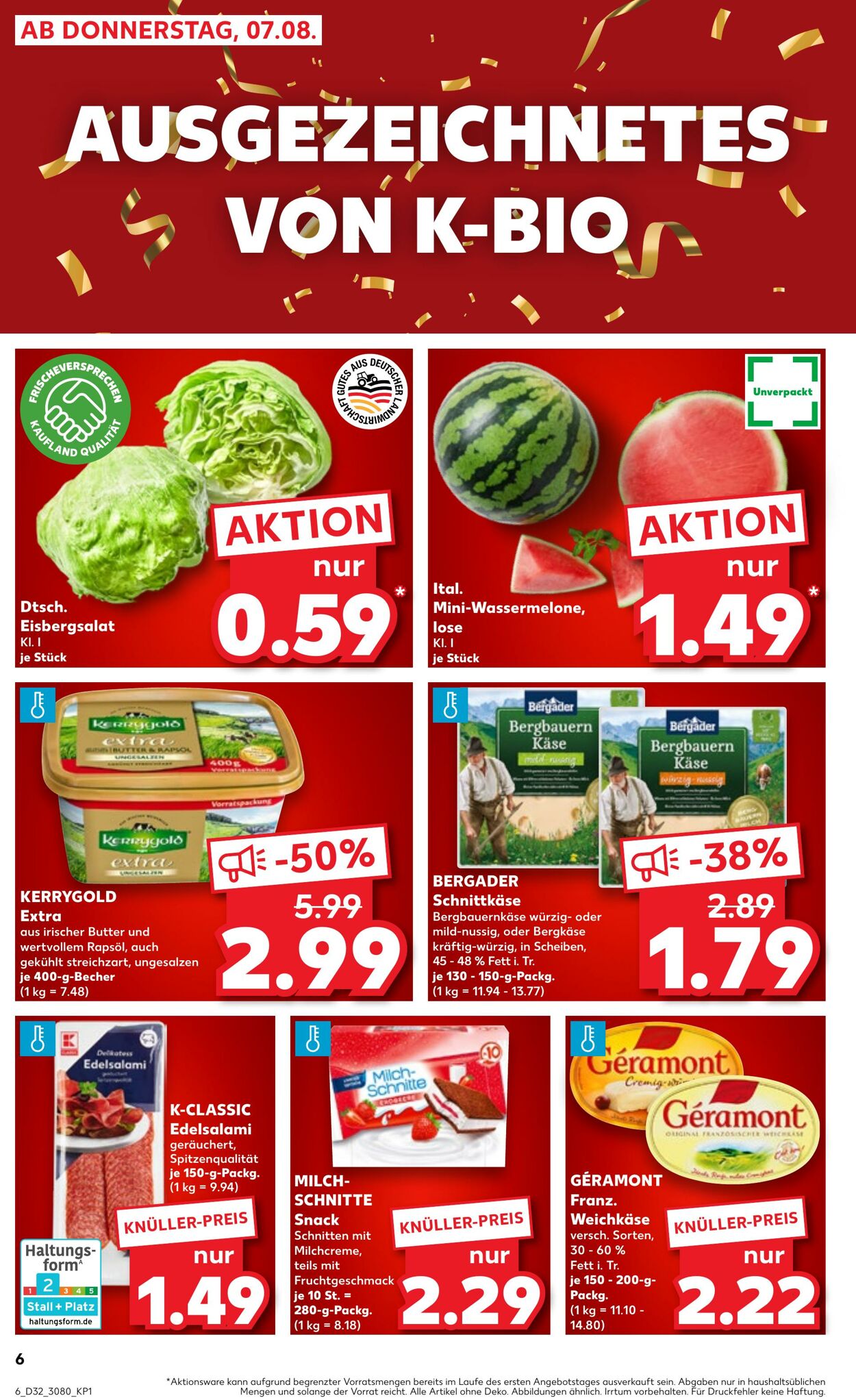Prospekt Kaufland 07.08.2025 - 13.08.2025