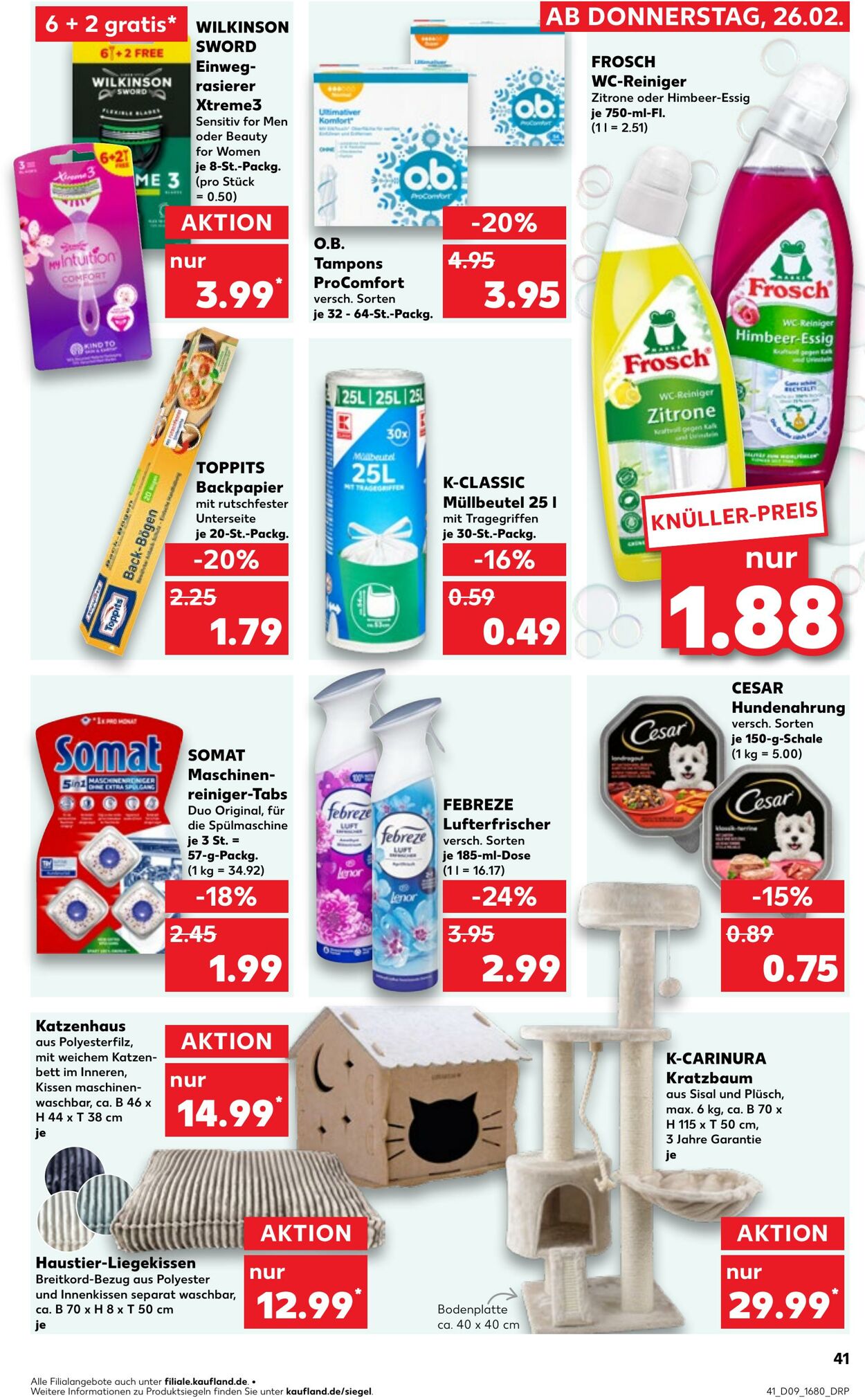 Prospekt Kaufland 26.02.2026 - 04.03.2026