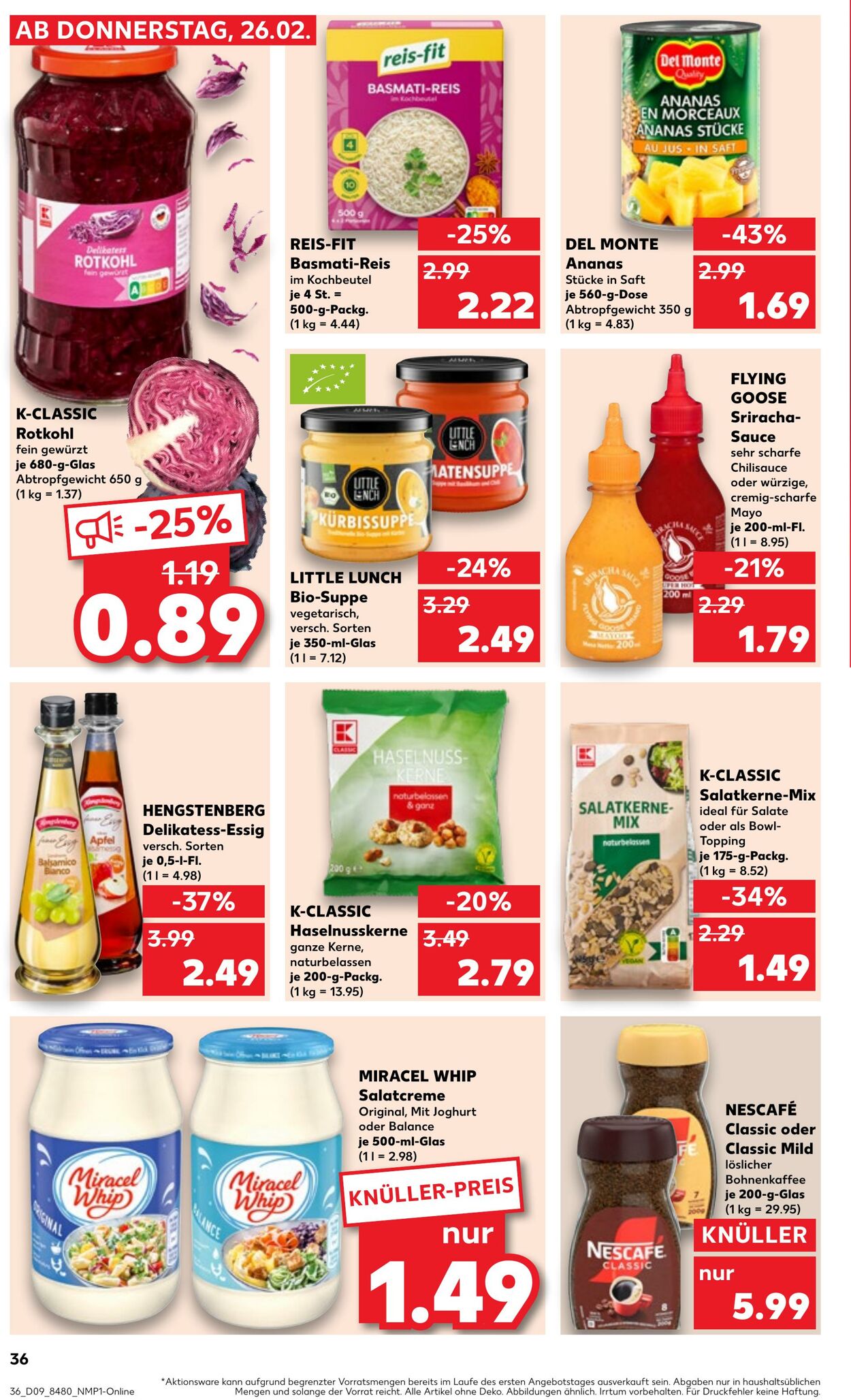 Prospekt Kaufland 26.02.2026 - 04.03.2026