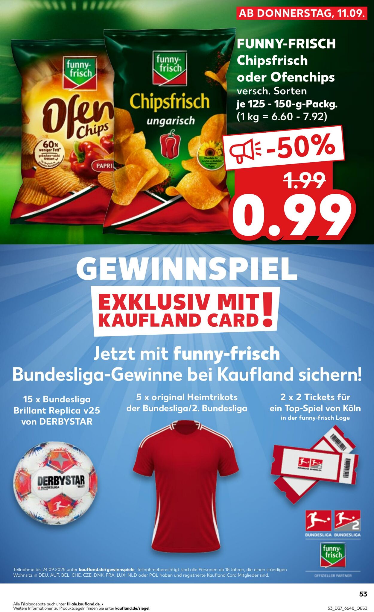 Prospekt Kaufland 14.09.2025 - 17.09.2025