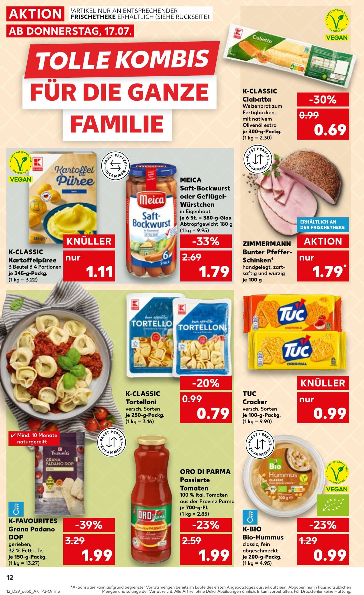 Prospekt Kaufland 17.07.2025 - 23.07.2025