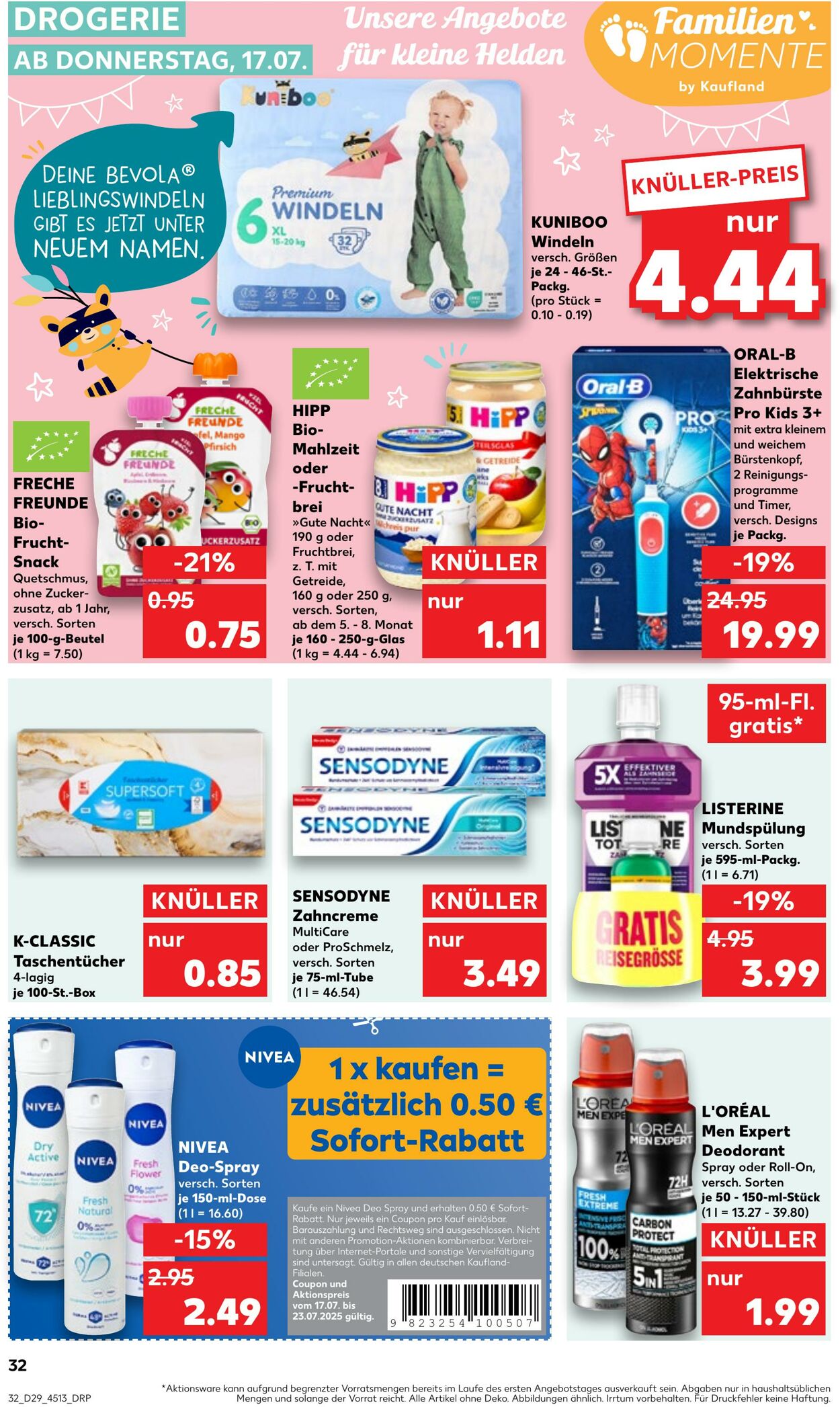 Prospekt Kaufland 17.07.2025 - 23.07.2025