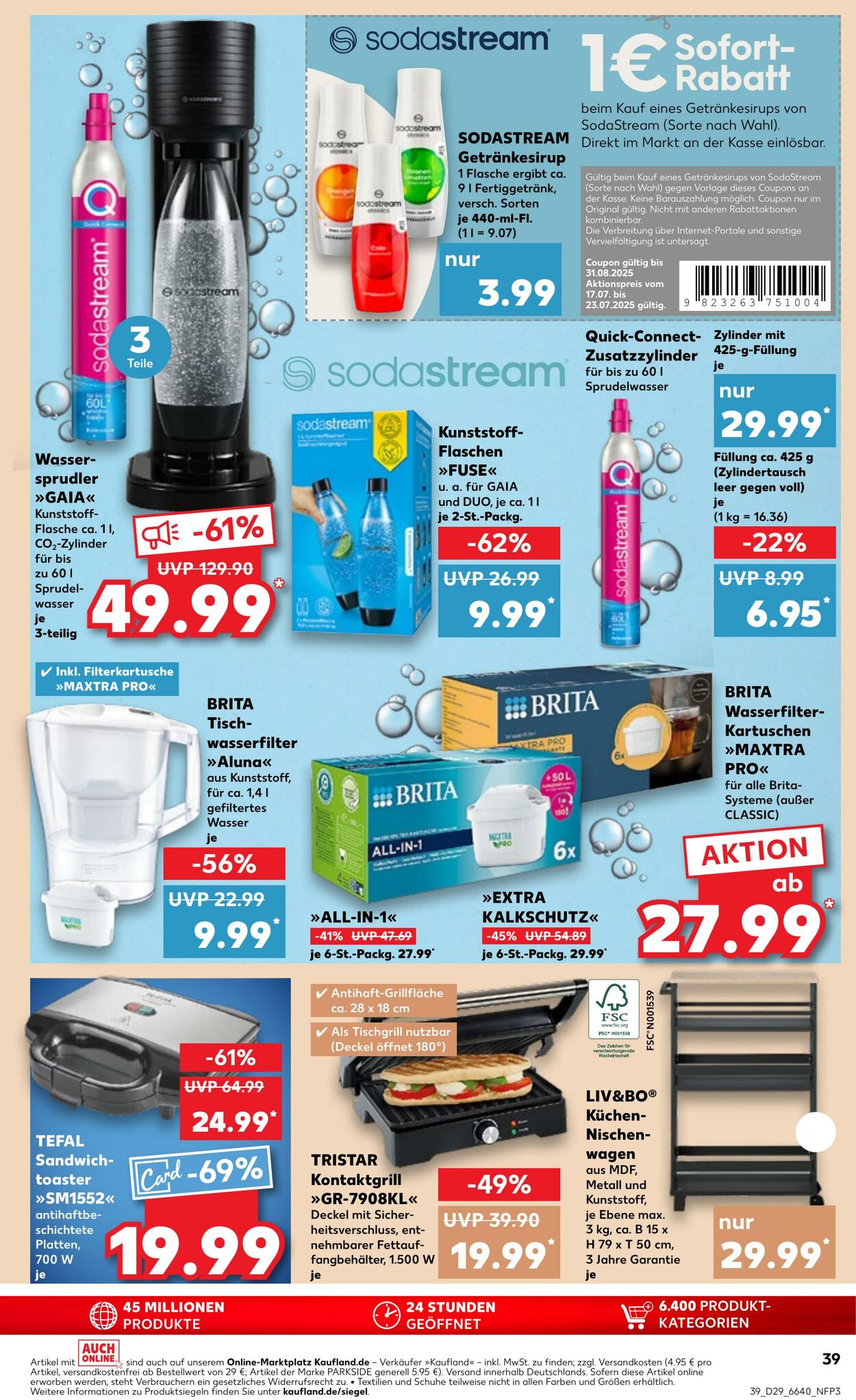 Prospekt Kaufland 17.07.2025 - 23.07.2025