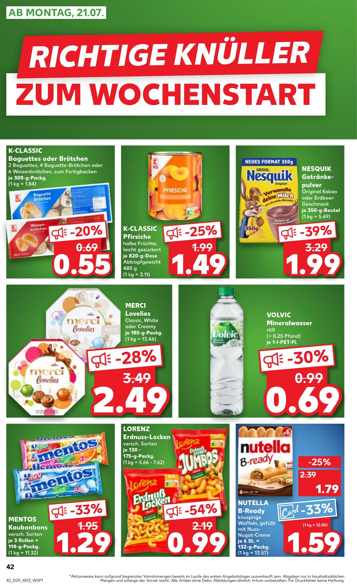 Prospekt Kaufland 17.07.2025 - 23.07.2025
