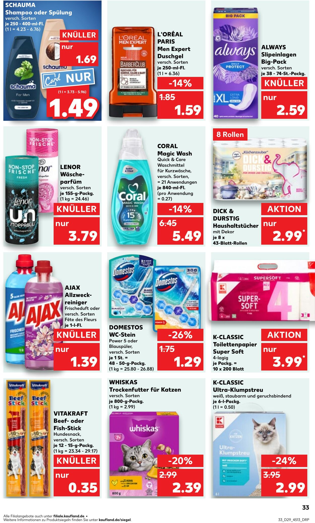 Prospekt Kaufland 17.07.2025 - 23.07.2025