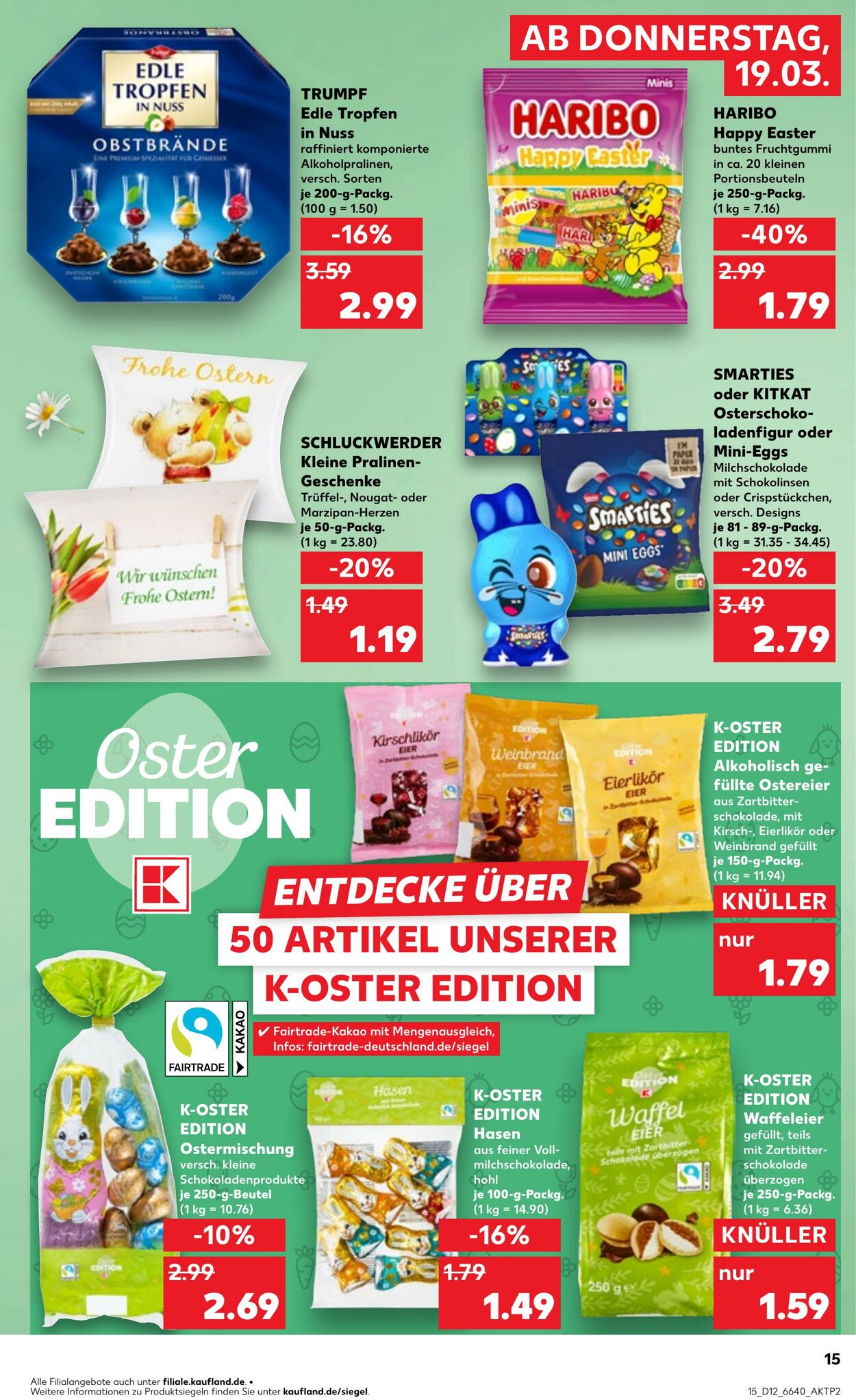 Prospekt Kaufland 19.03.2026 - 25.03.2026