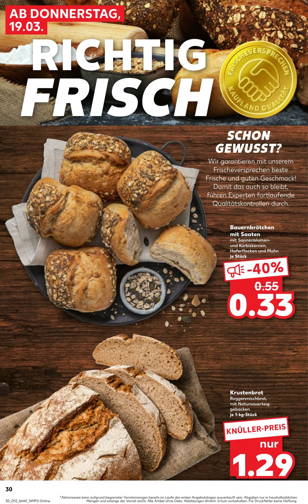 Prospekt Kaufland 19.03.2026 - 25.03.2026