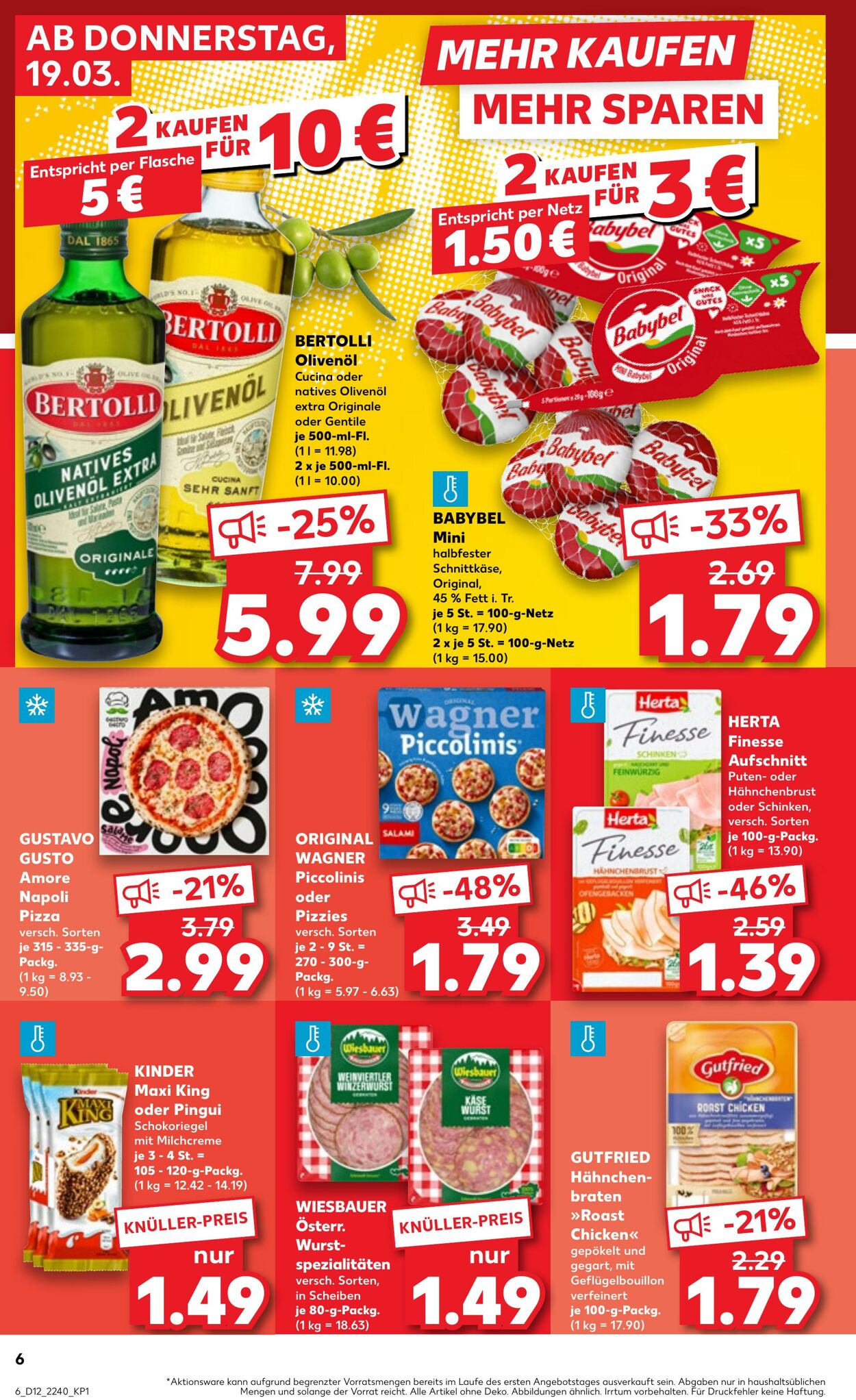 Prospekt Kaufland 19.03.2026 - 25.03.2026