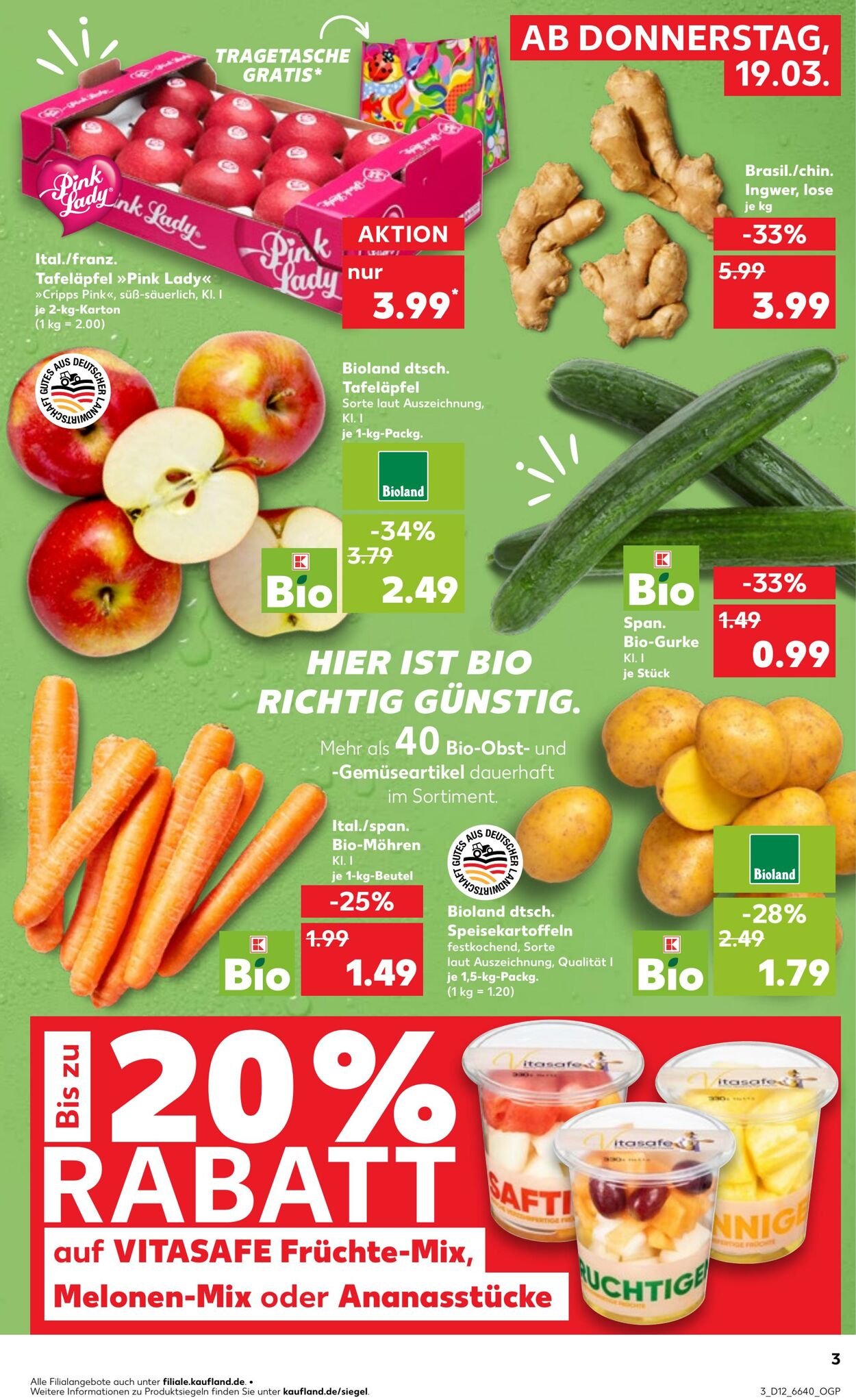 Prospekt Kaufland 19.03.2026 - 25.03.2026