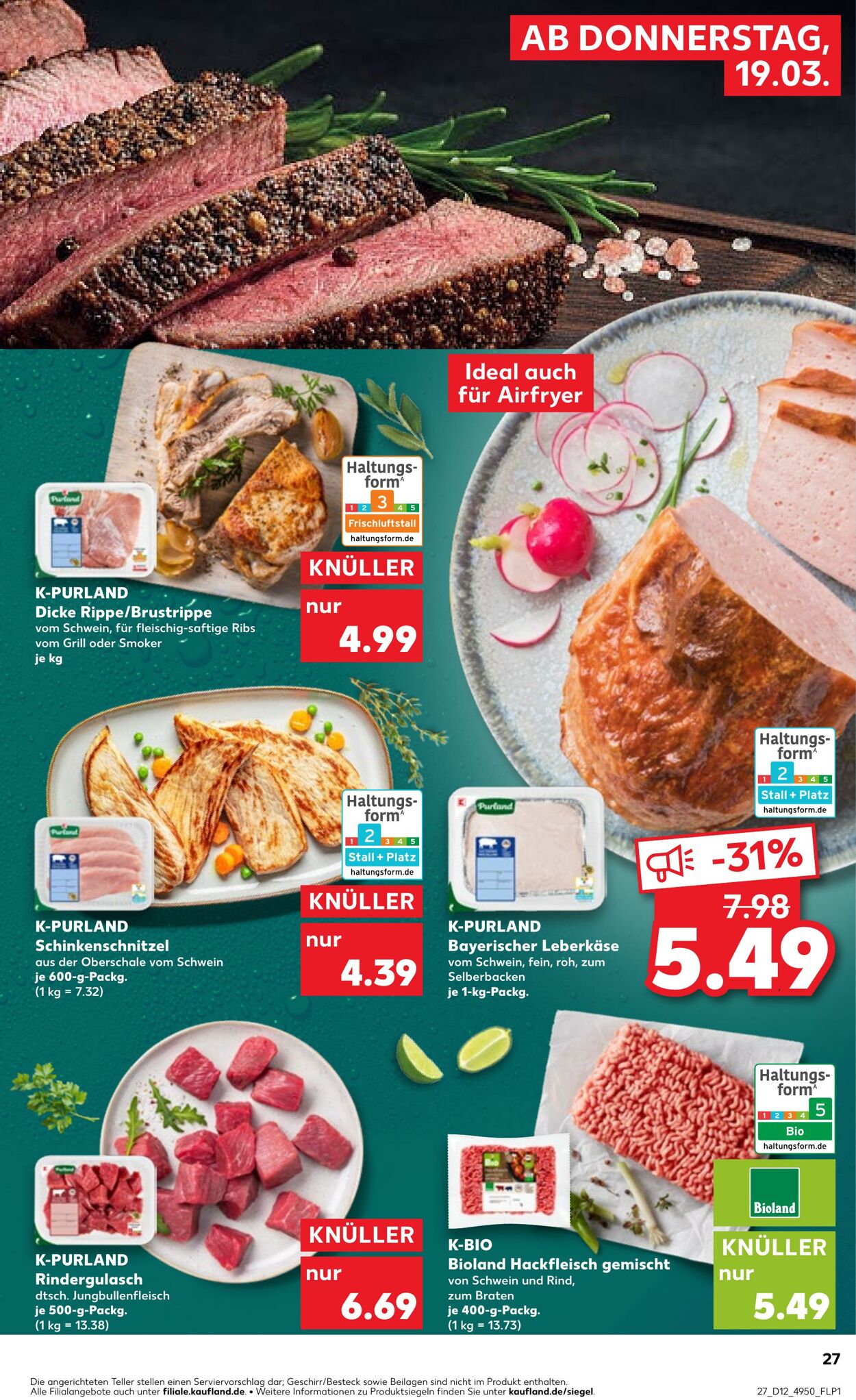 Prospekt Kaufland 19.03.2026 - 25.03.2026