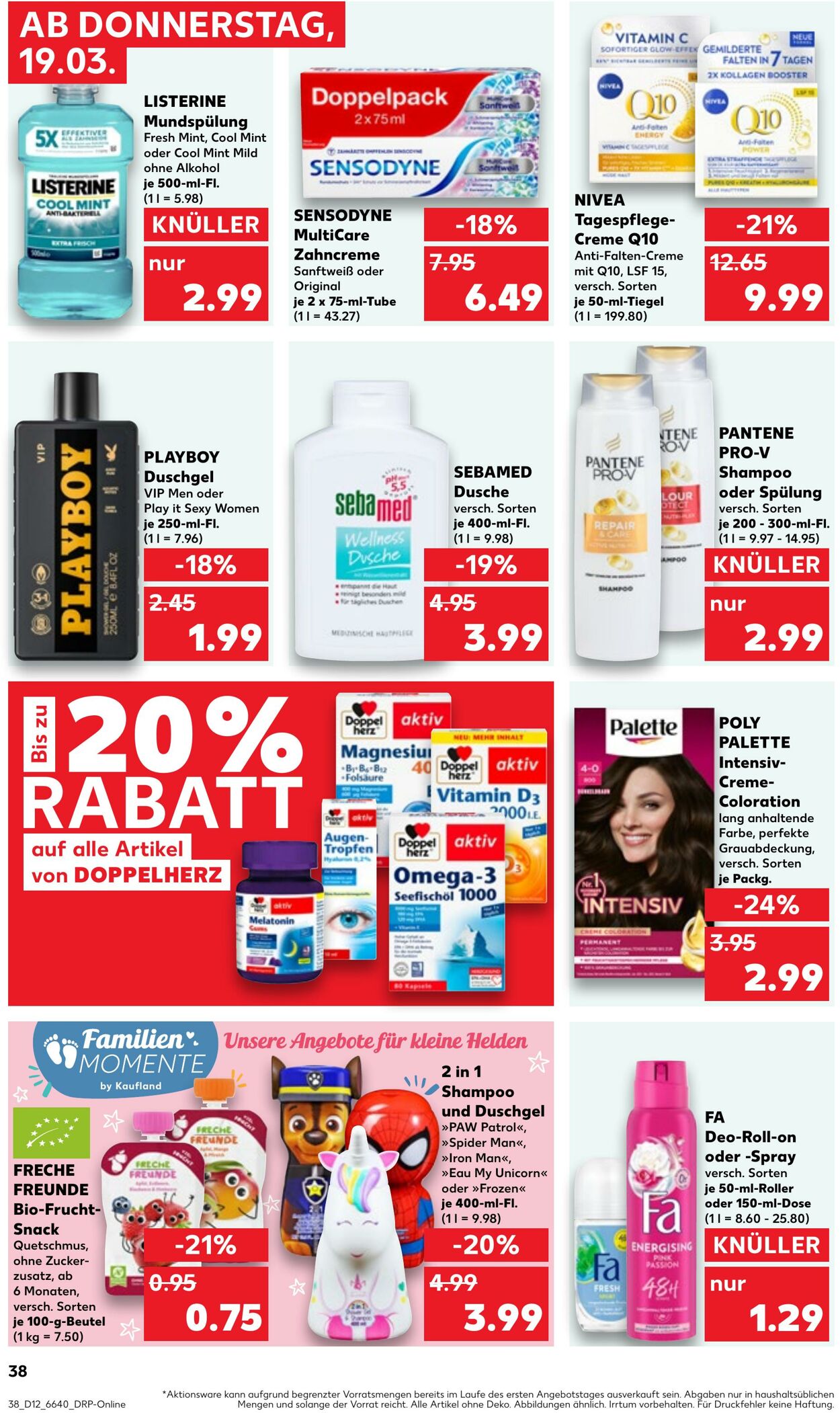 Prospekt Kaufland 19.03.2026 - 25.03.2026
