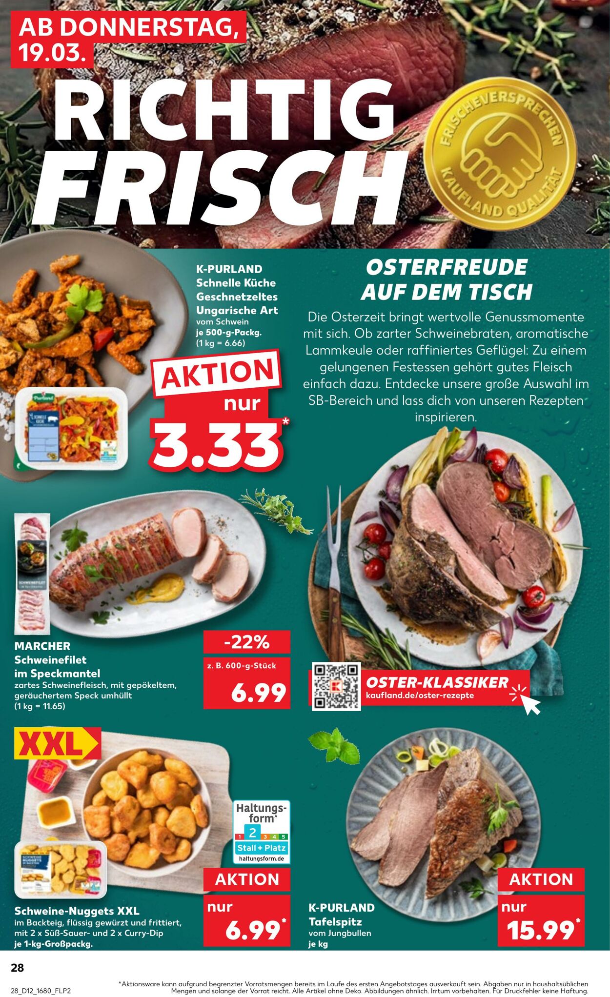 Prospekt Kaufland 19.03.2026 - 25.03.2026